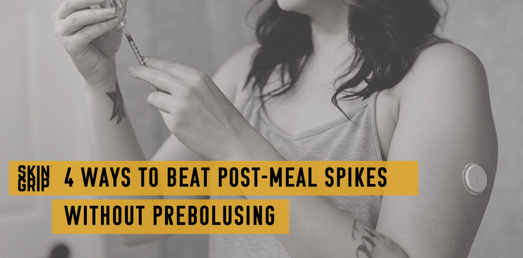 4 Ways to Beat Post-Meal Spikes without Prebolusing 