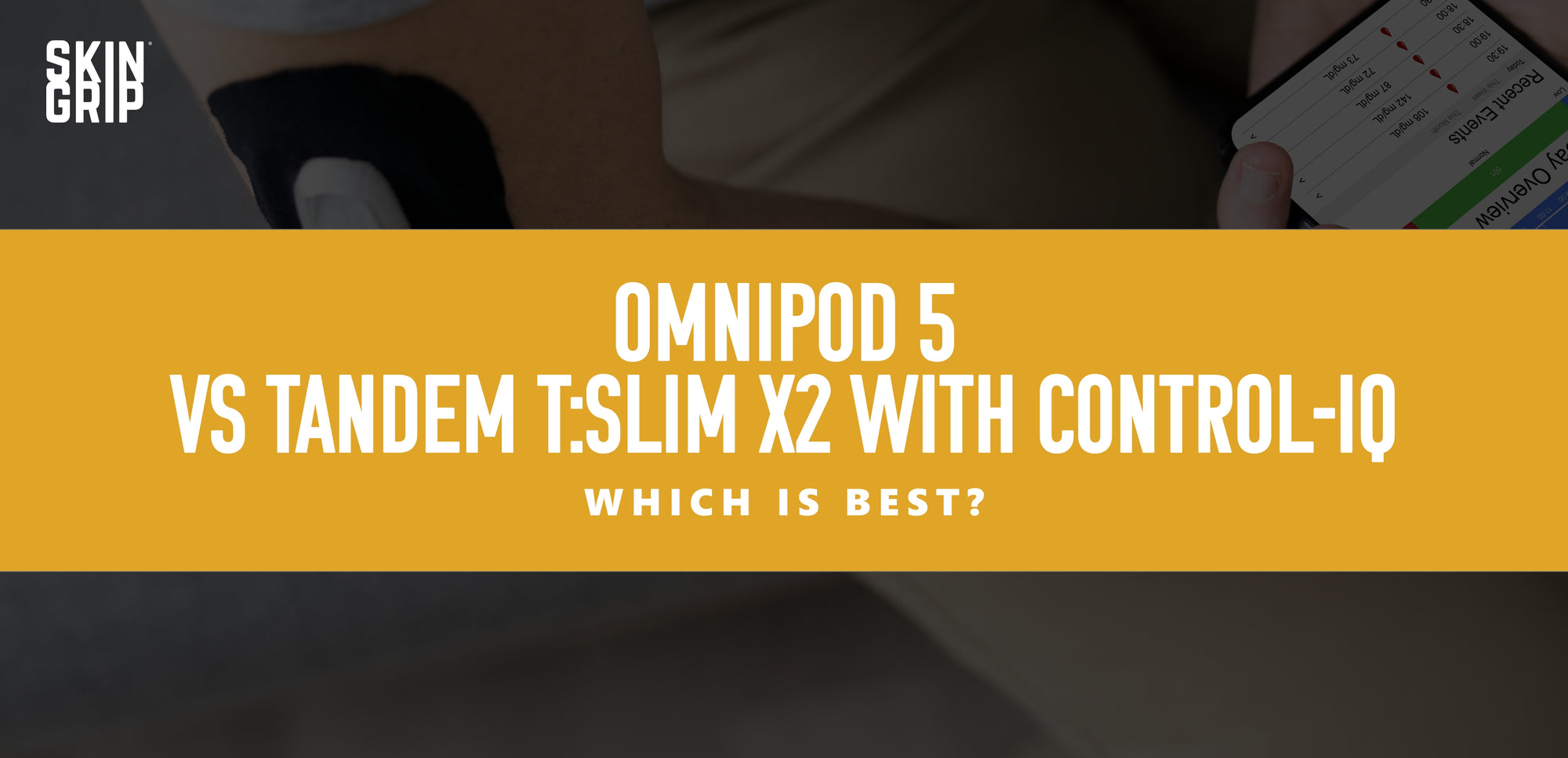 Omnipod 5 vs Tandem t:slim X2 with Control-IQ: Which is Best?