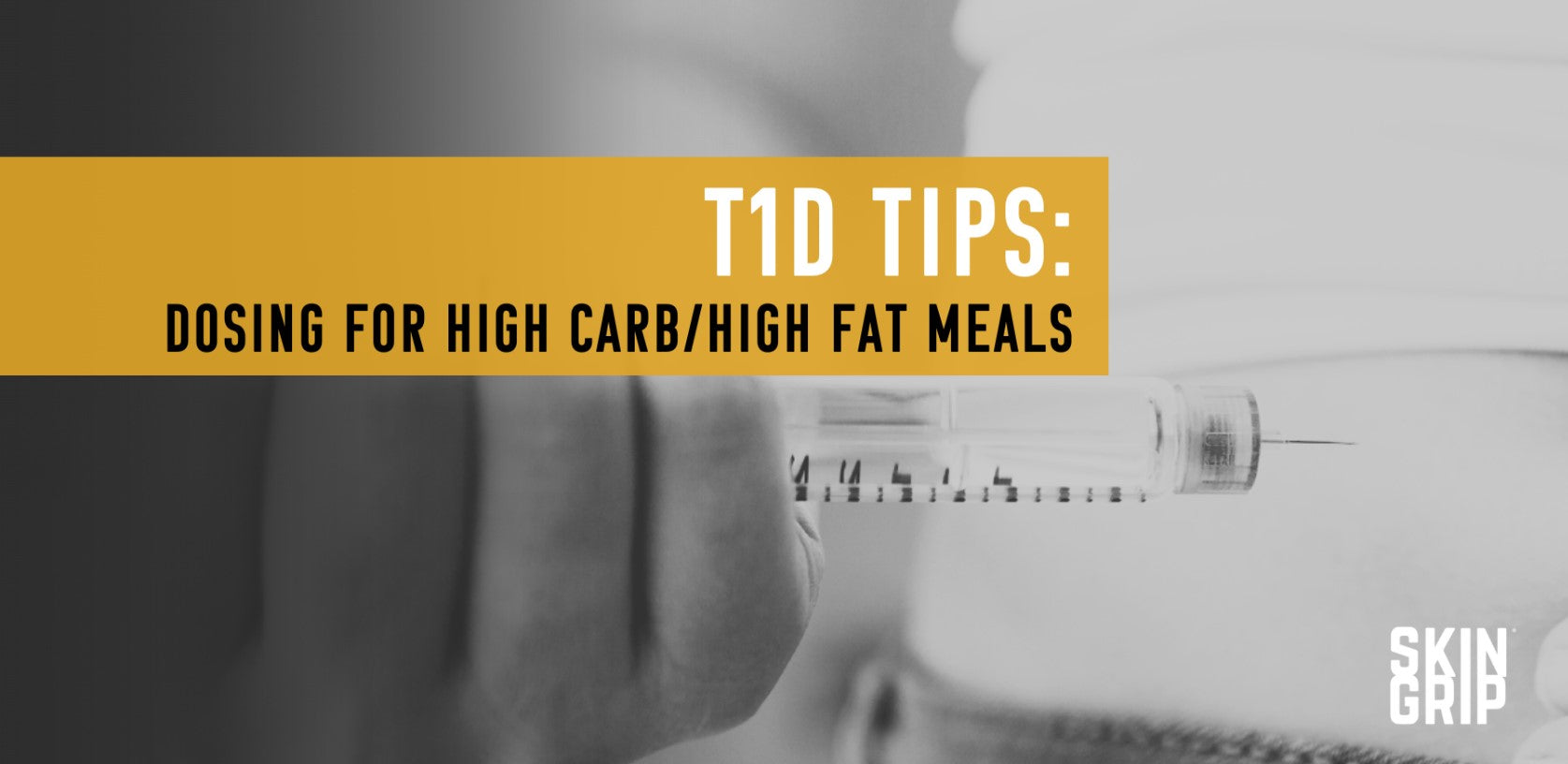 T1D Tips: Dosing for High Carb/High Fat Meals 