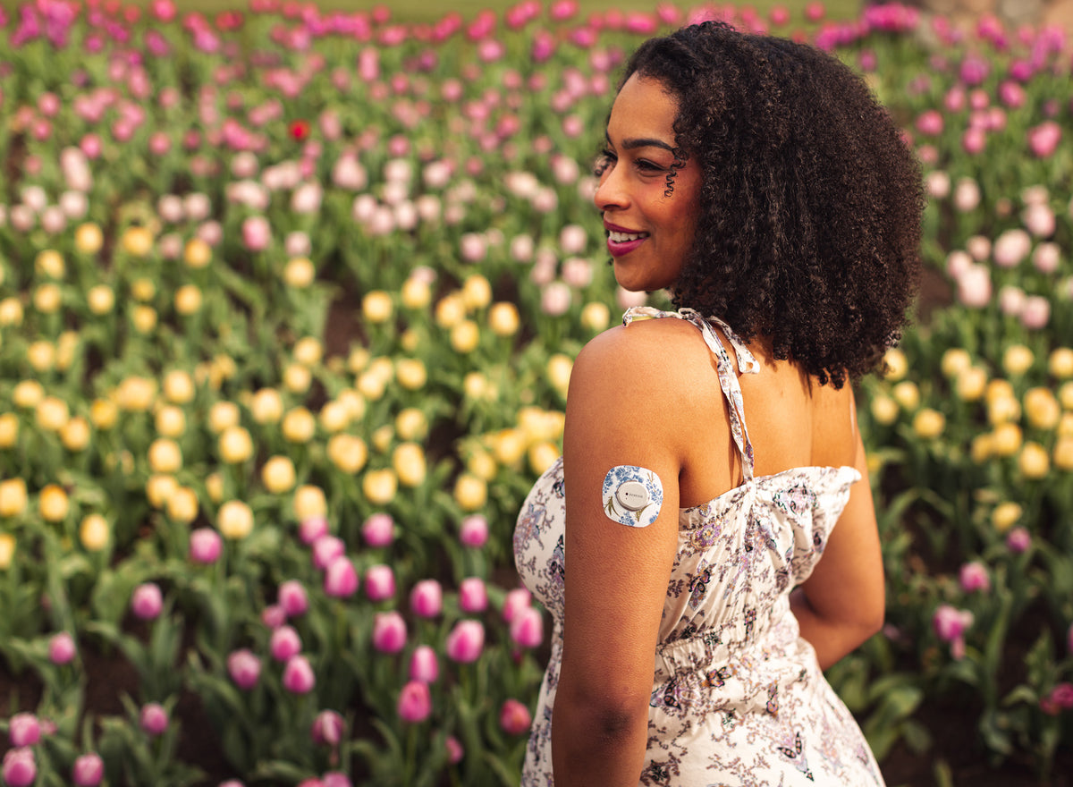 Skin Grip Original - Dexcom G7 &amp; Stelo Adhesive Patches (With Cutout)