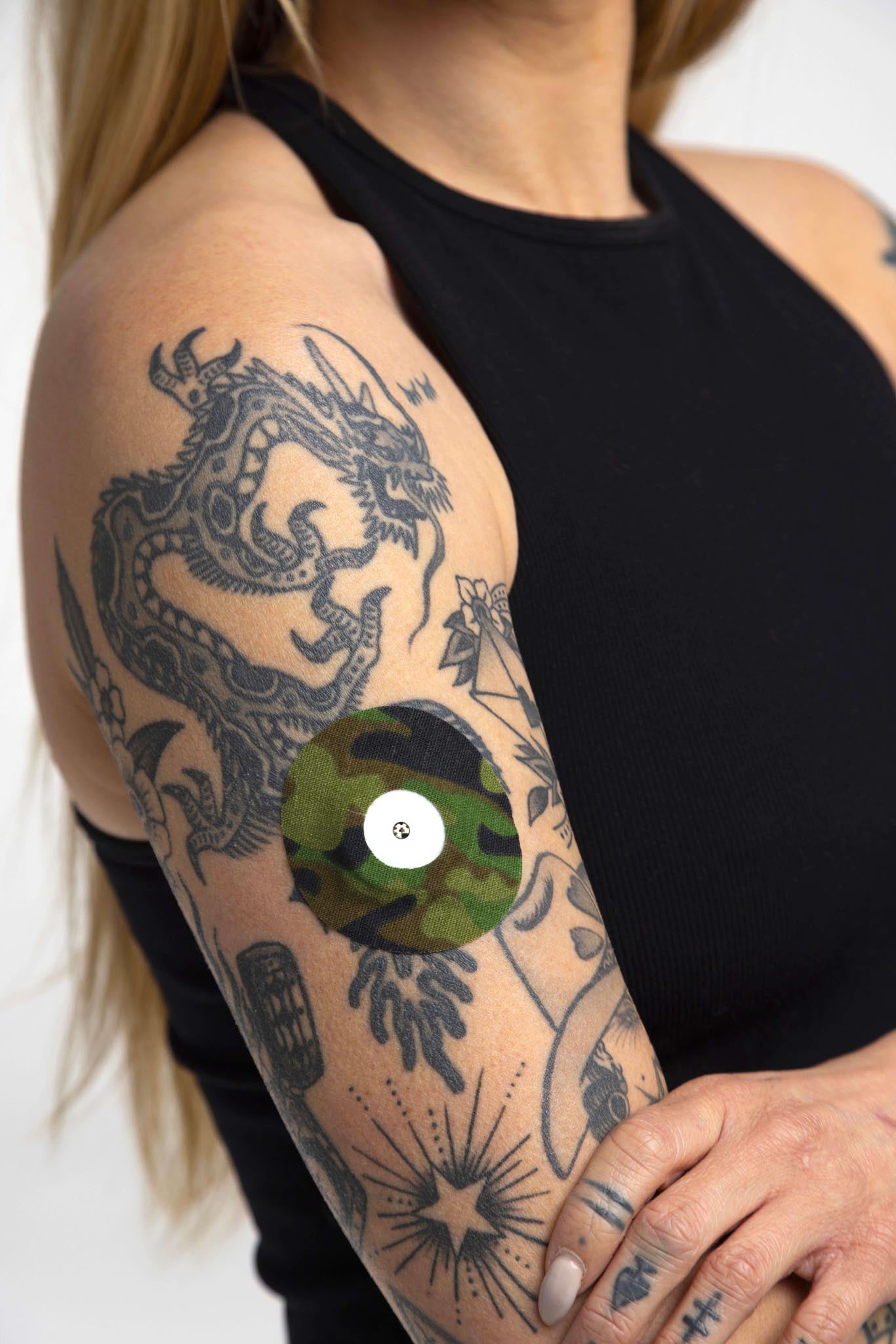 Skin Grip Original - Universal Adhesive Patches (0.8 inch Hole)