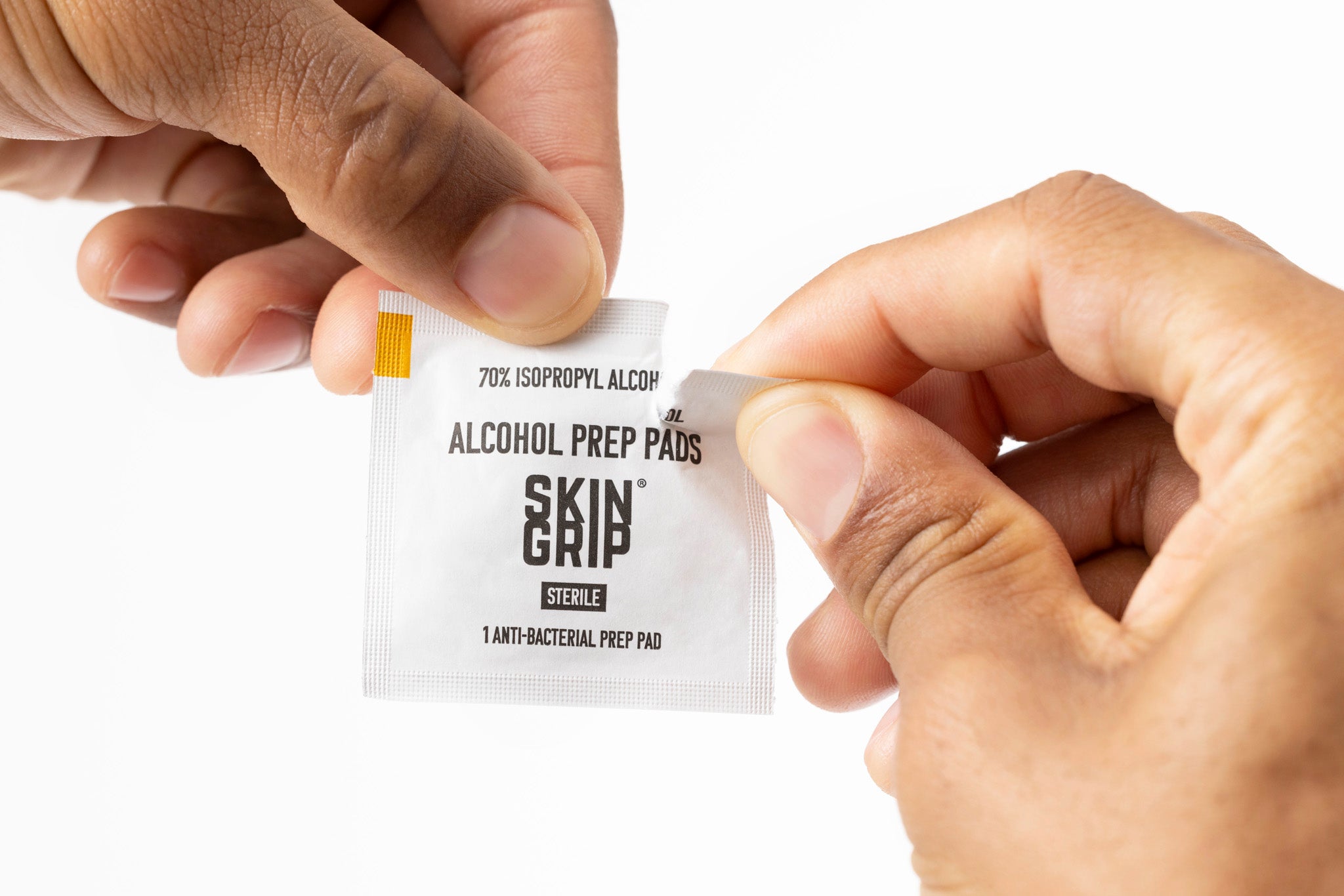 Skin Grip Alcohol Prep Pads - 100 Count