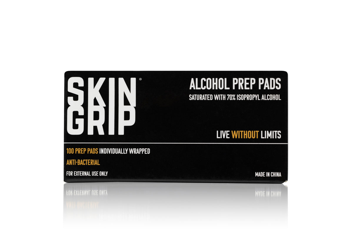 Skin Grip Alcohol Prep Pads - 100 Count