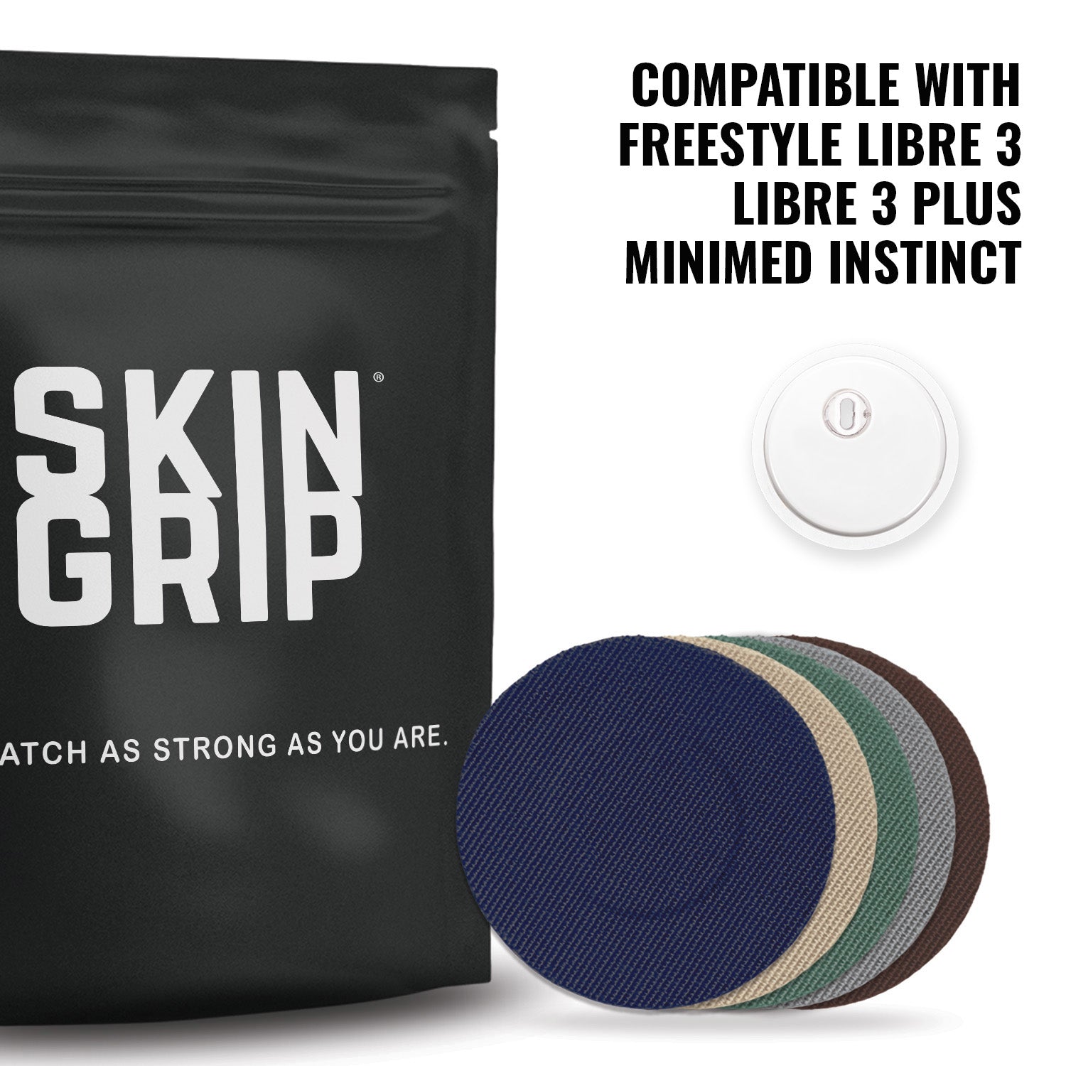 Skin Grip Original - Libre 3+ Adhesive Patches