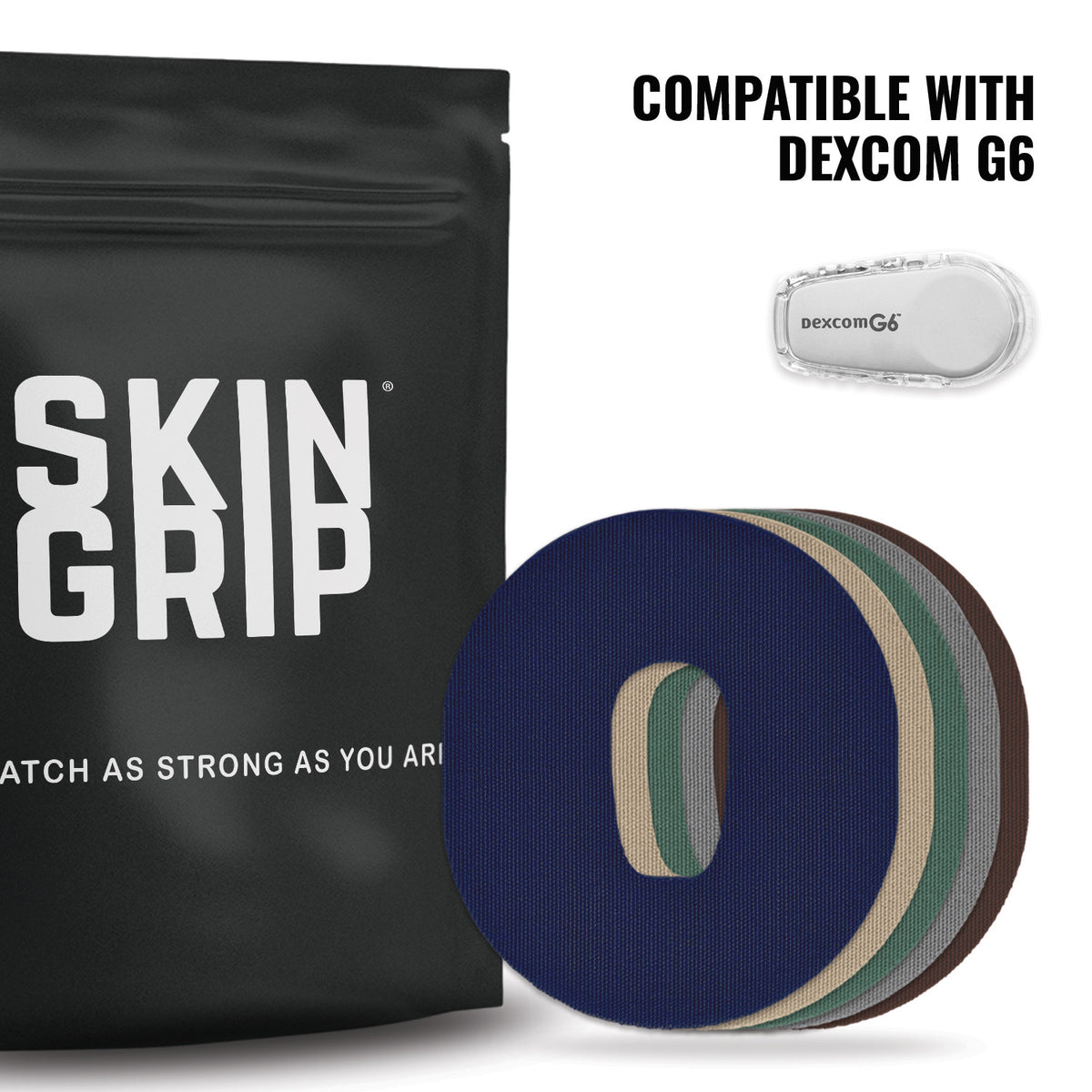 Skin Grip Original - Dexcom G6 Patches