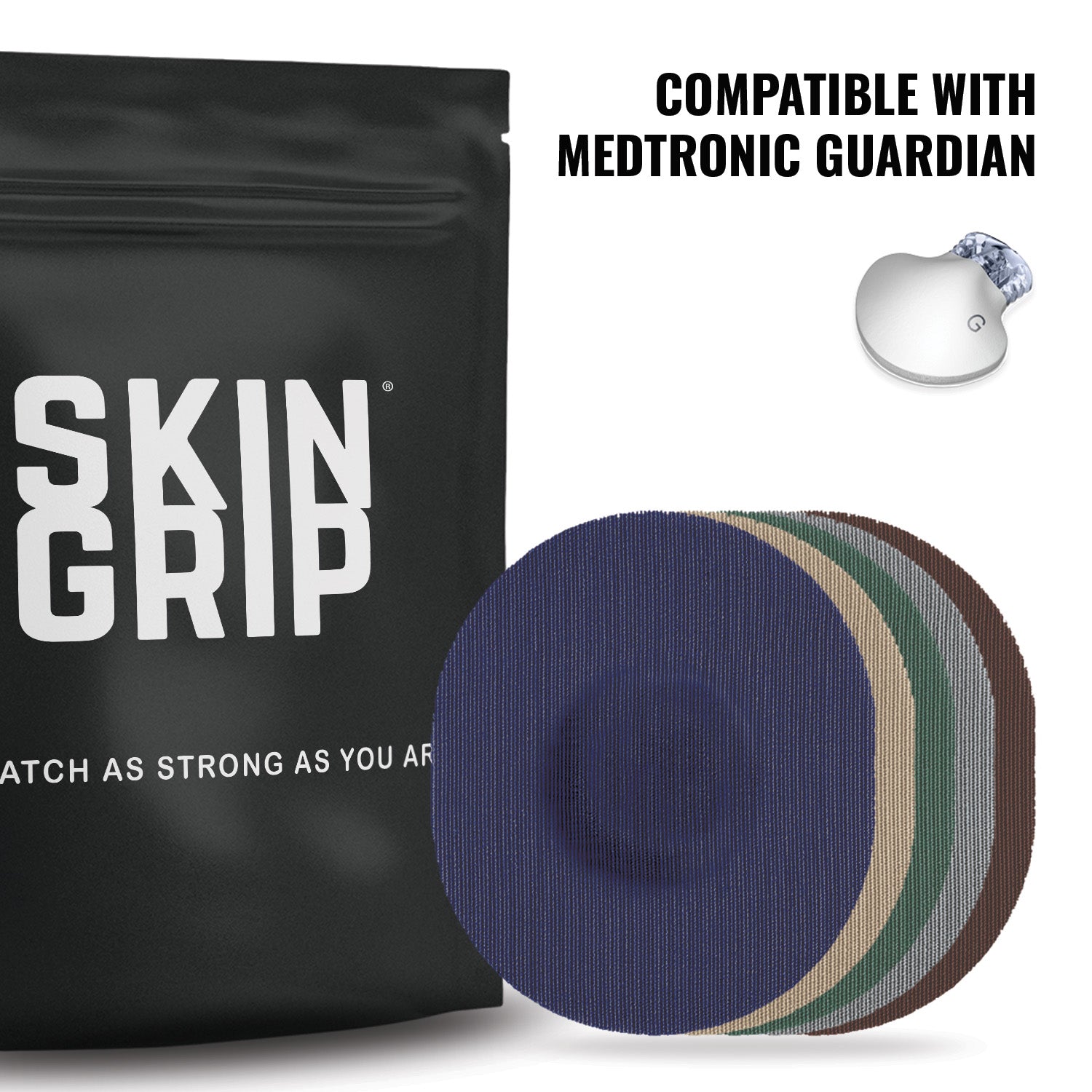 Skin Grip Original - Medtronic Guardian/Enlite Adhesive Patches
