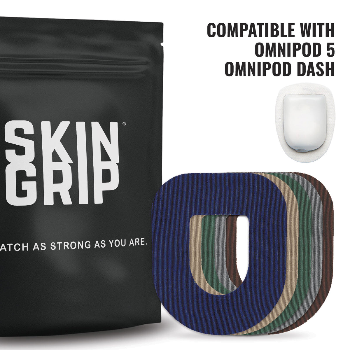 Skin Grip Original - Omnipod Adhesive Patches