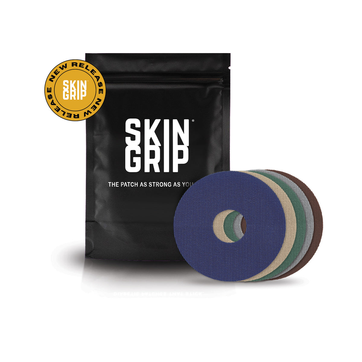 Skin Grip Original - Universal Adhesive Patches (0.8 inch Hole)