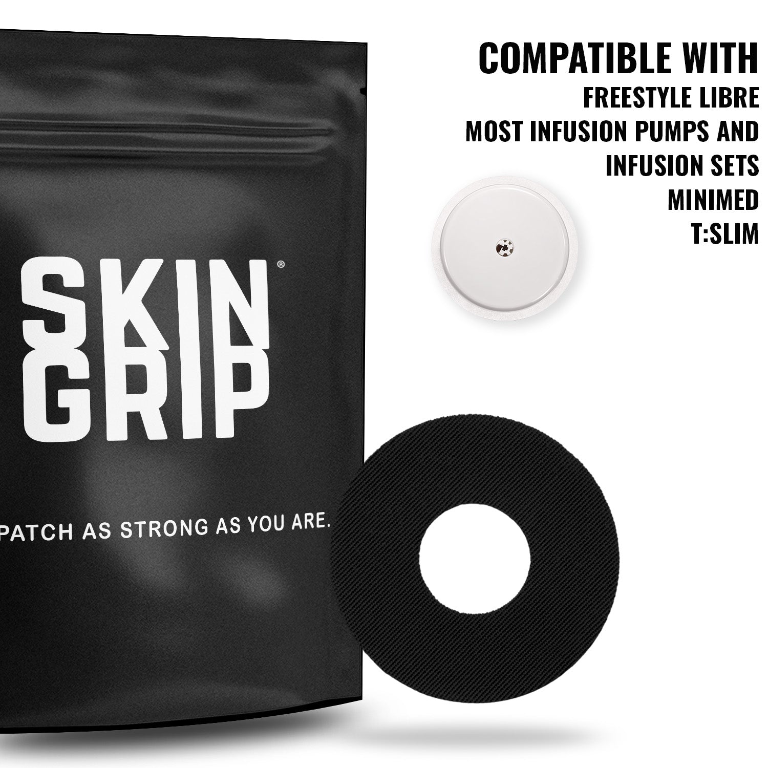 Skin Grip Original - Freestyle Libre 2/Pump Adhesive Patches
