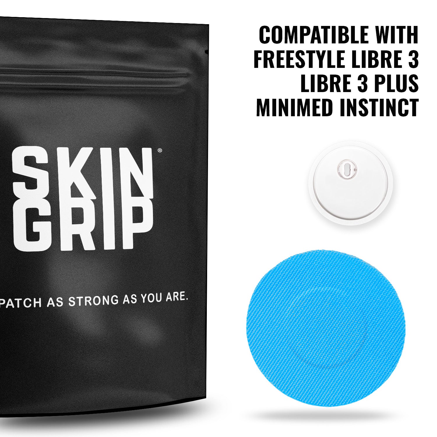 Skin Grip Original - Libre 3+ Adhesive Patches