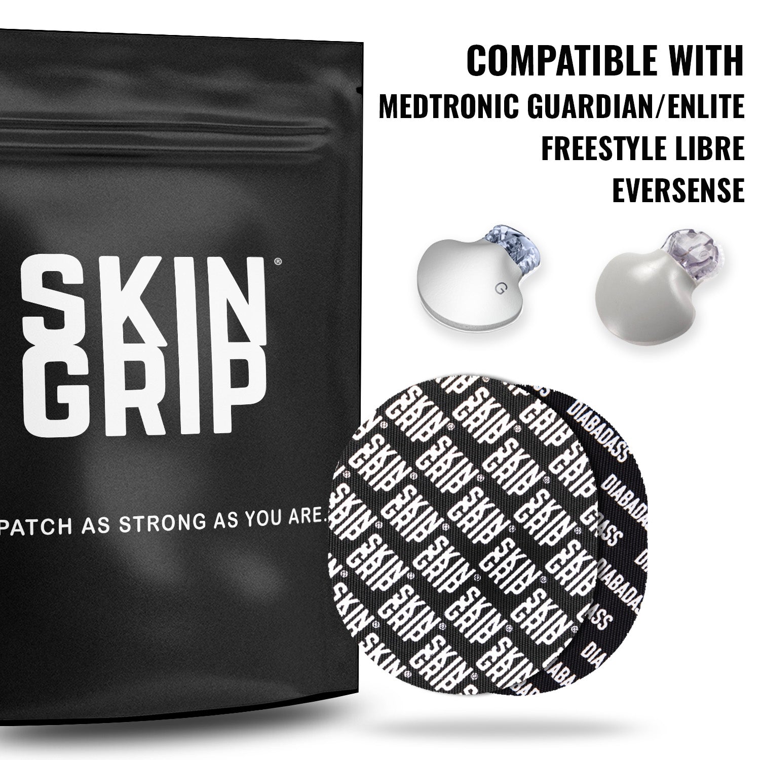 Skin Grip Original - Medtronic Guardian/Enlite Adhesive Patches