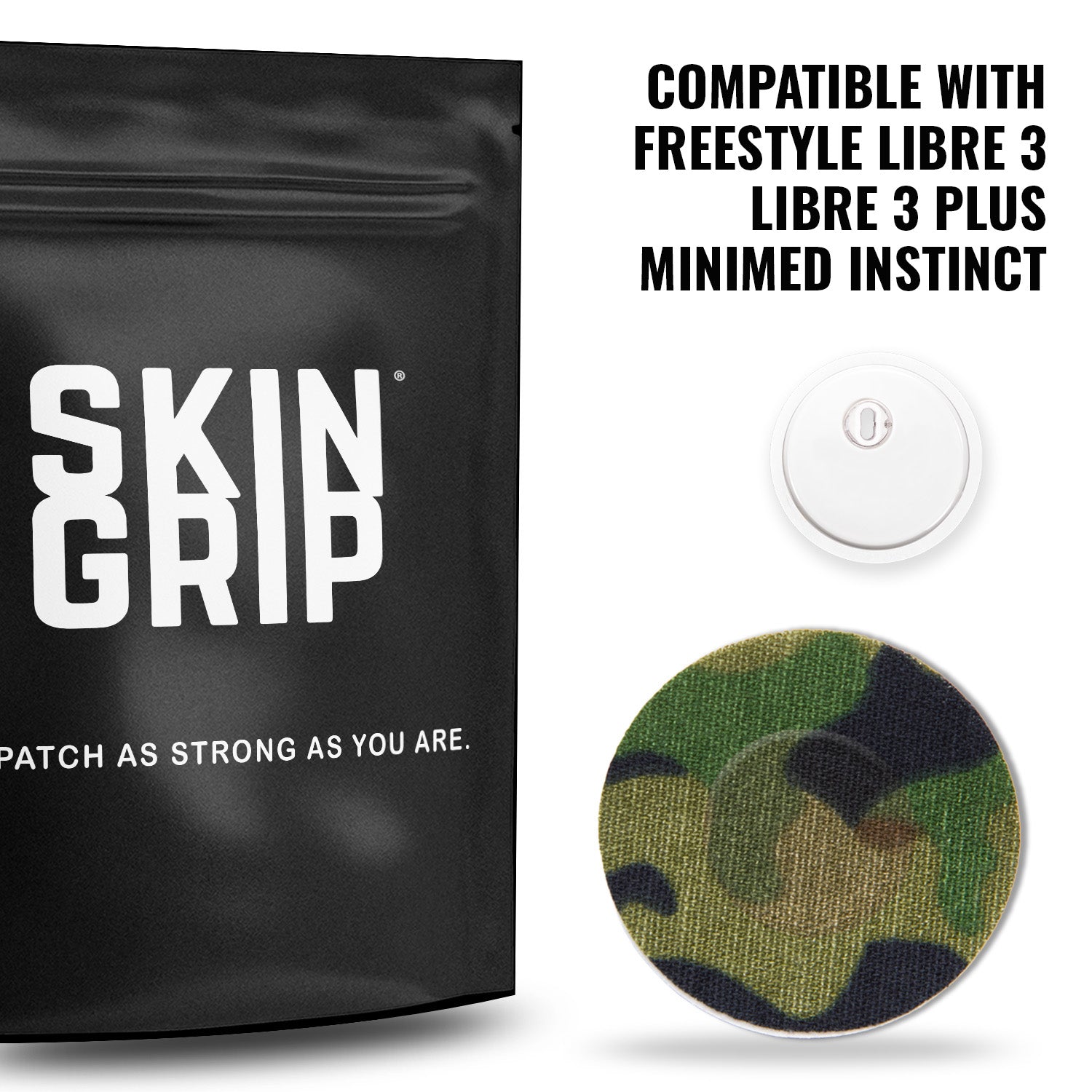 Skin Grip Original - Libre 3+ Adhesive Patches