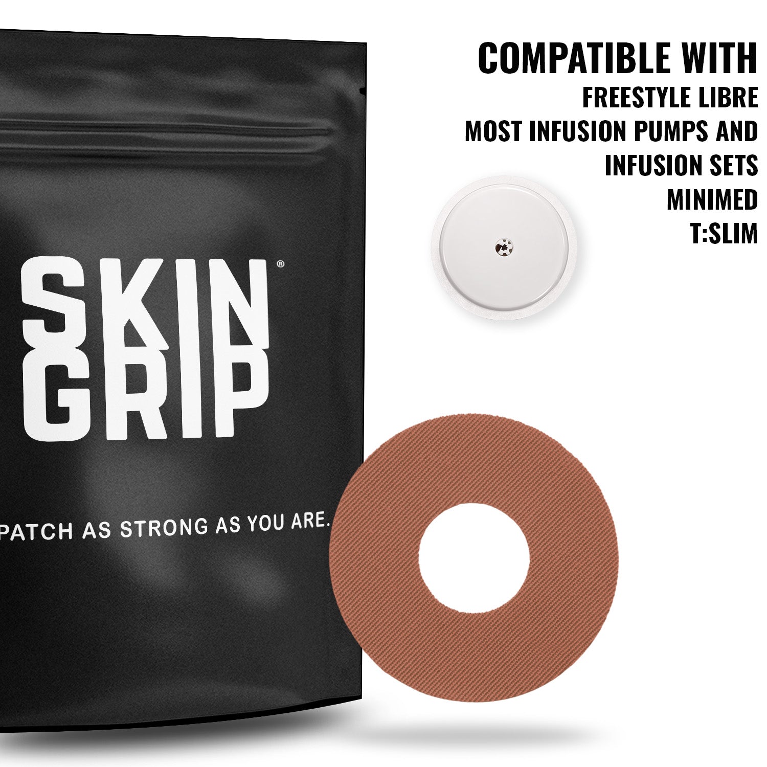 Skin Grip Original - Freestyle Libre 2/Pump Adhesive Patches