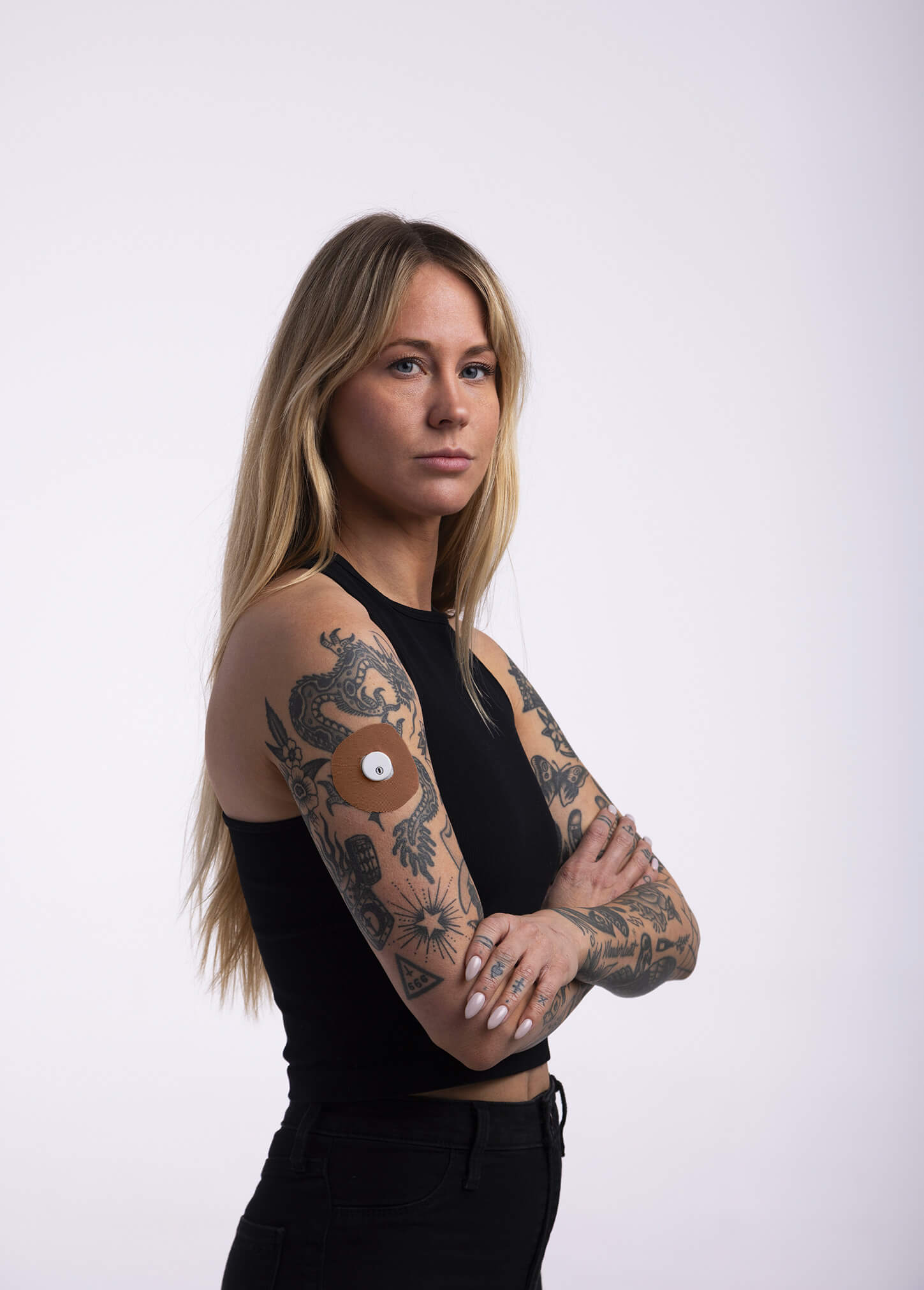 Skin Grip Original - Universal Adhesive Patches (0.8 inch Hole)