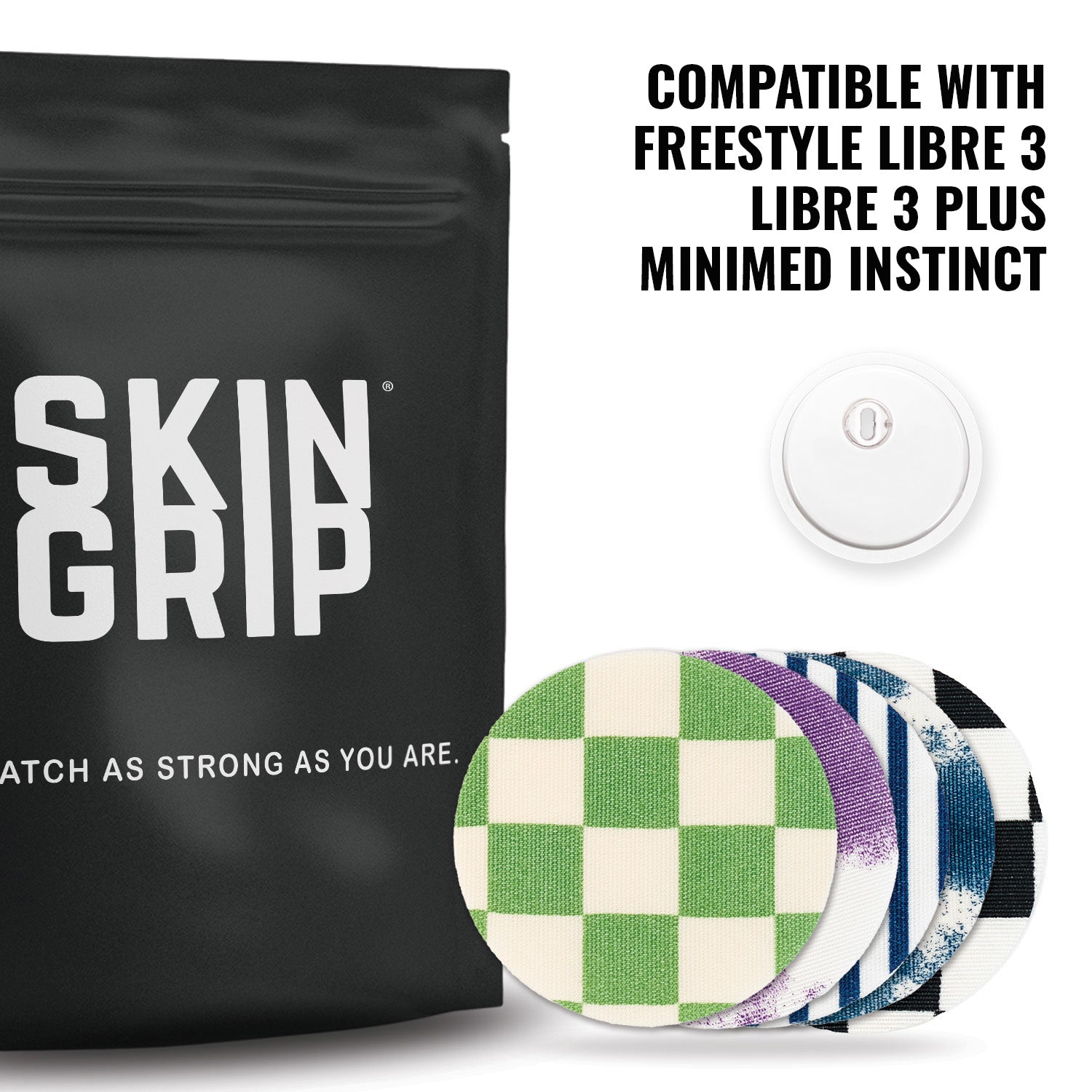 Skin Grip Original - Libre 3+ Adhesive Patches