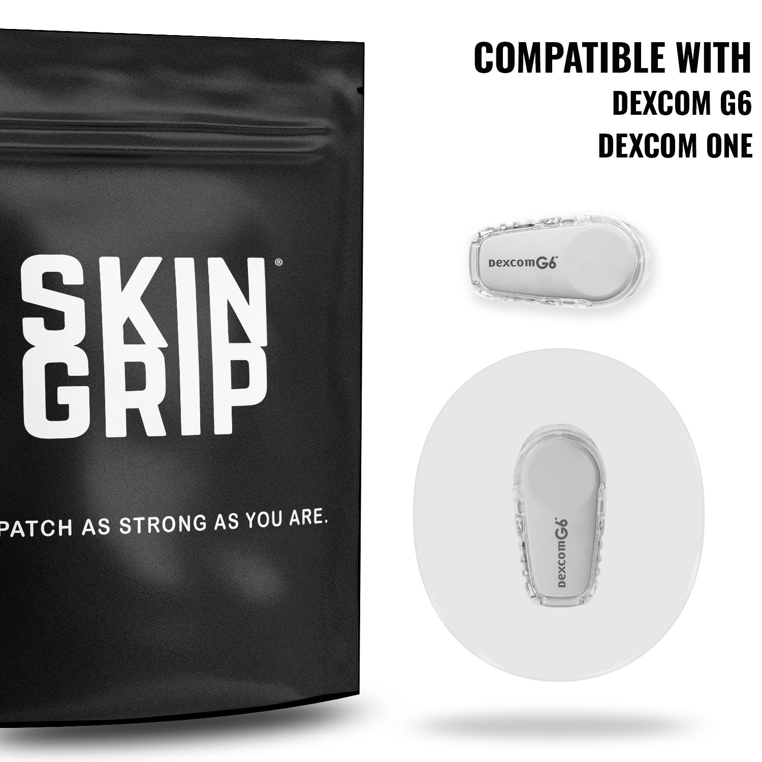 Skin Grip Original - Dexcom G6 Patches