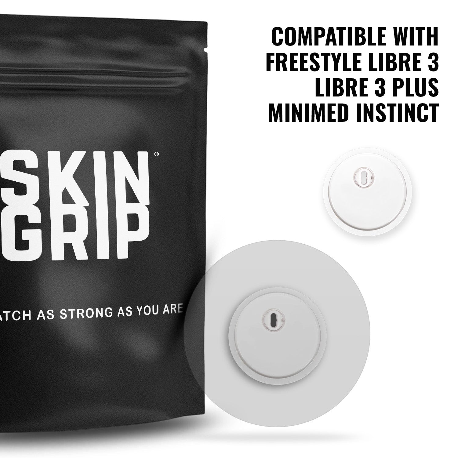 Skin Grip Original - Libre 3+ Adhesive Patches