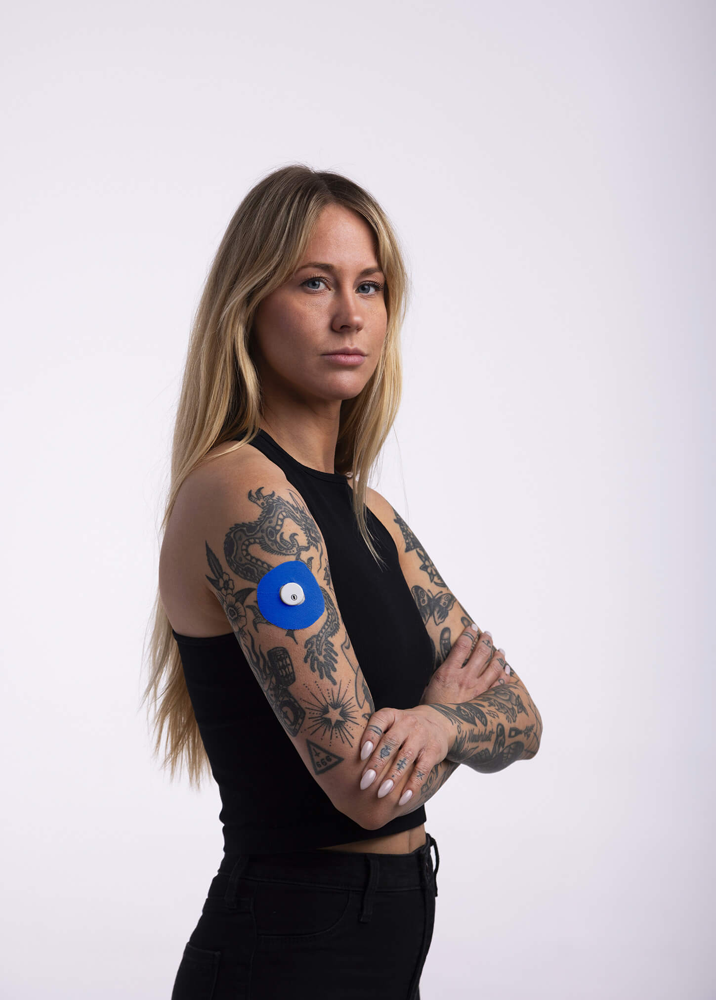 Skin Grip Original - Universal Adhesive Patches (0.8 inch Hole)