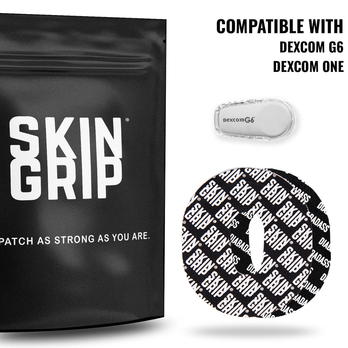 Skin Grip Original - Dexcom G6 Patches