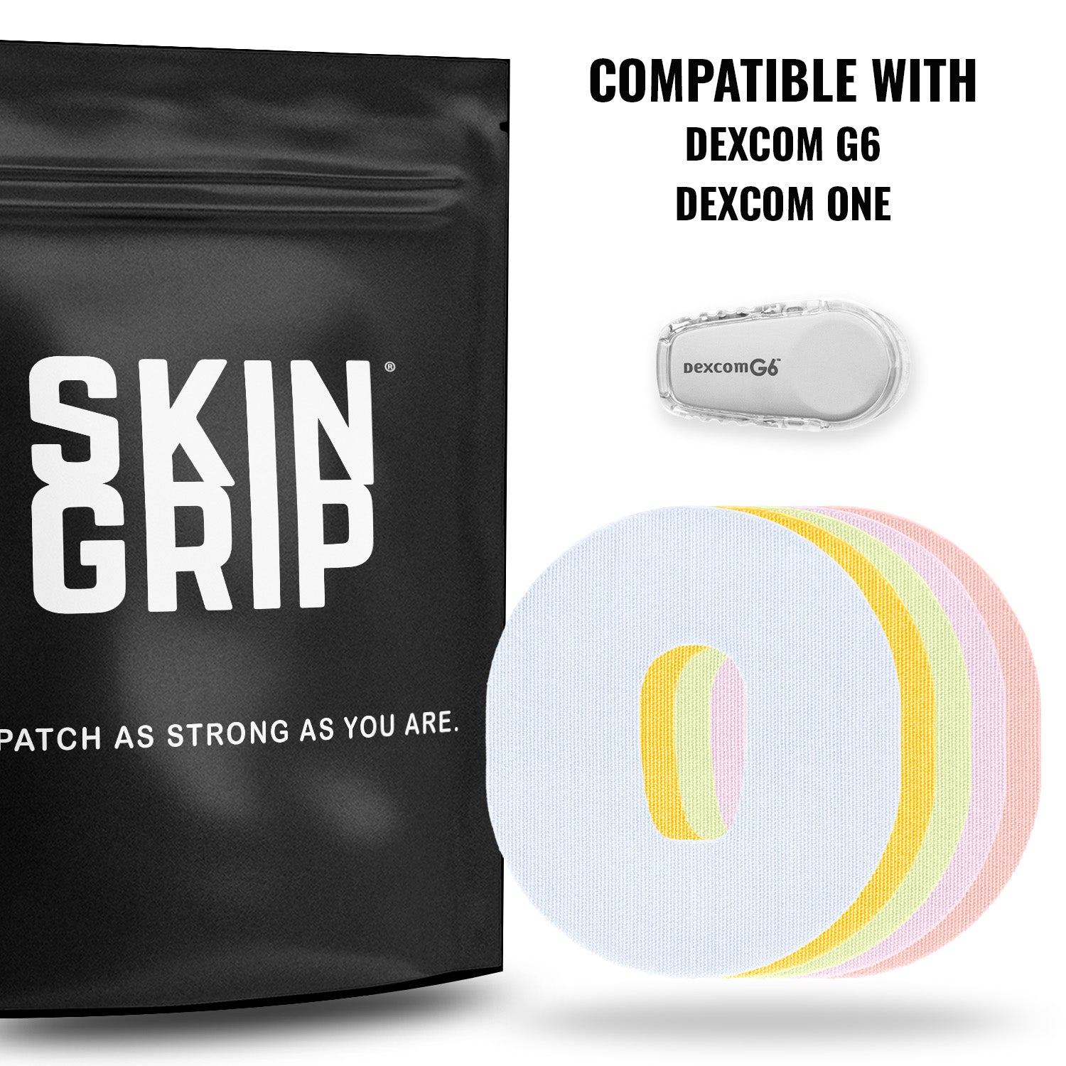 Skin Grip Original - Dexcom G6 Patches