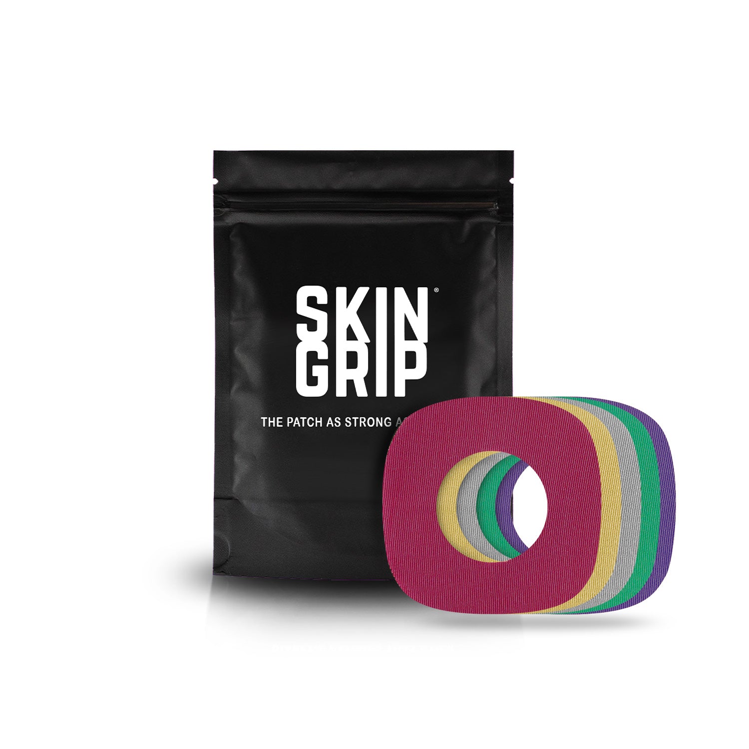 Skin Grip Original - Dexcom G7 & Stelo Adhesive Patches (With Cutout)