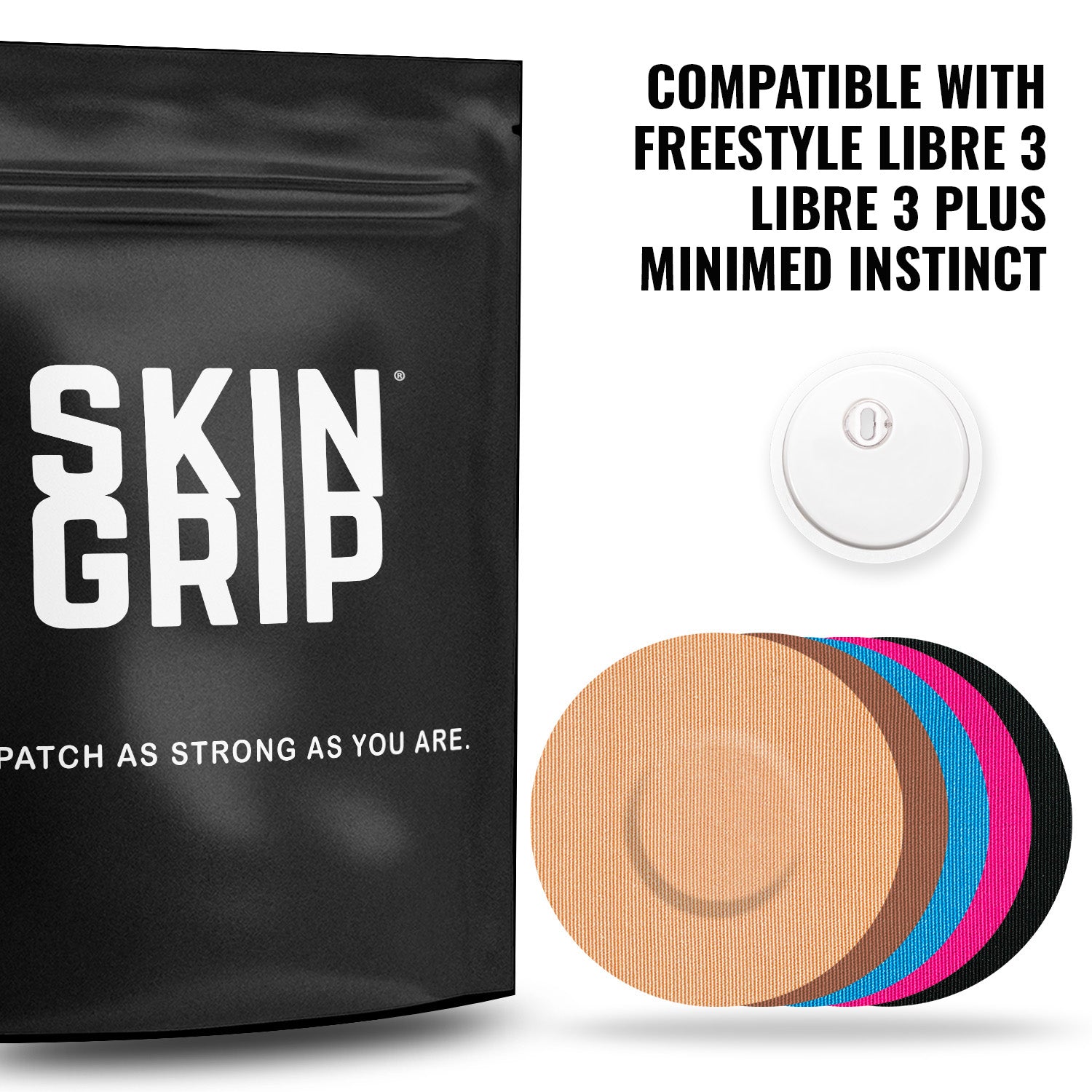 Skin Grip Original - Libre 3+ Adhesive Patches