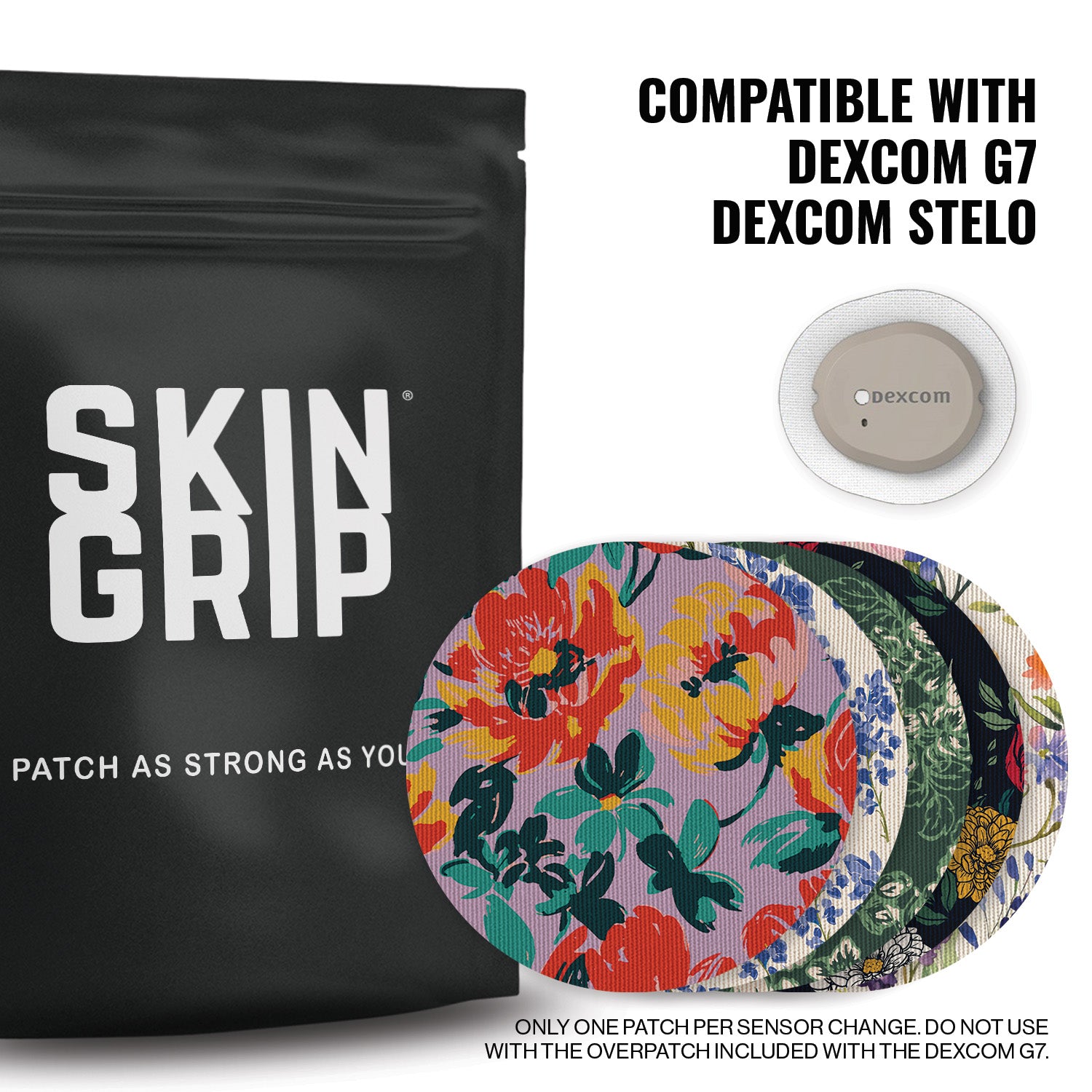 Skin Grip Original - Dexcom G7 & Stelo Adhesive Patches