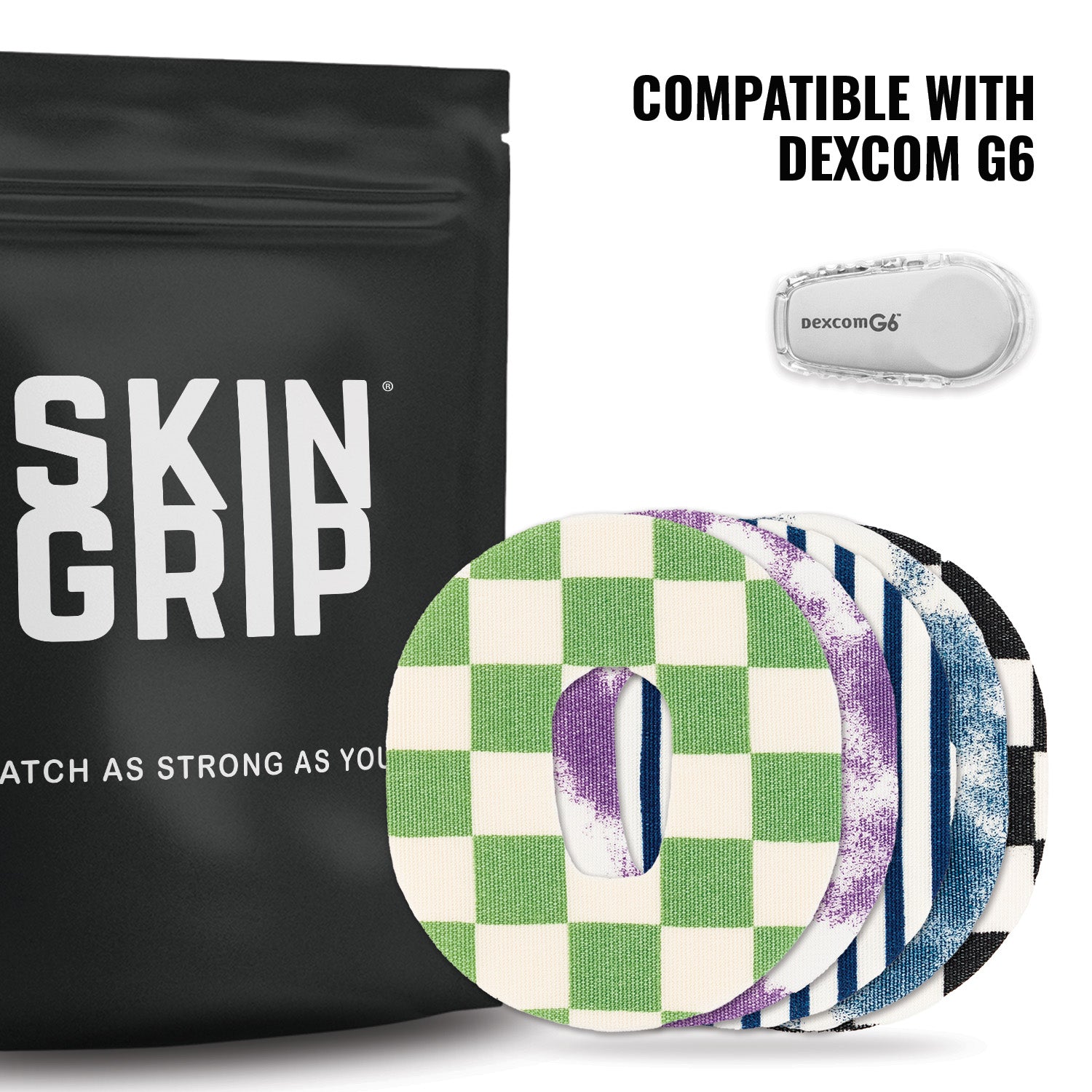 Skin Grip Original - Dexcom G6 Patches