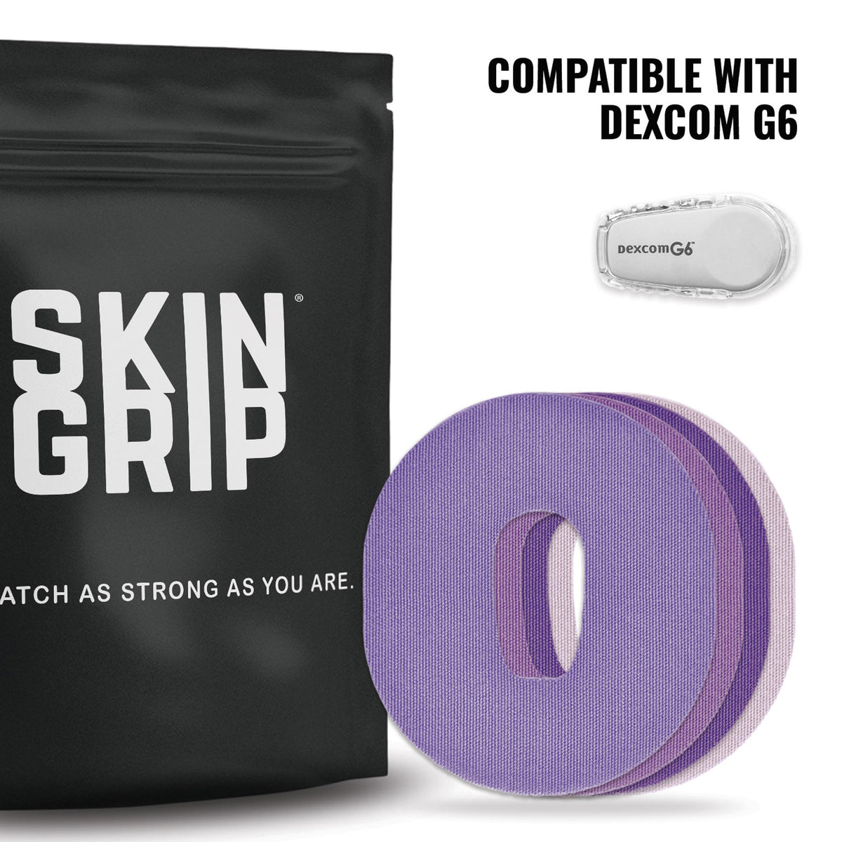 Skin Grip Original - Dexcom G6 Patches