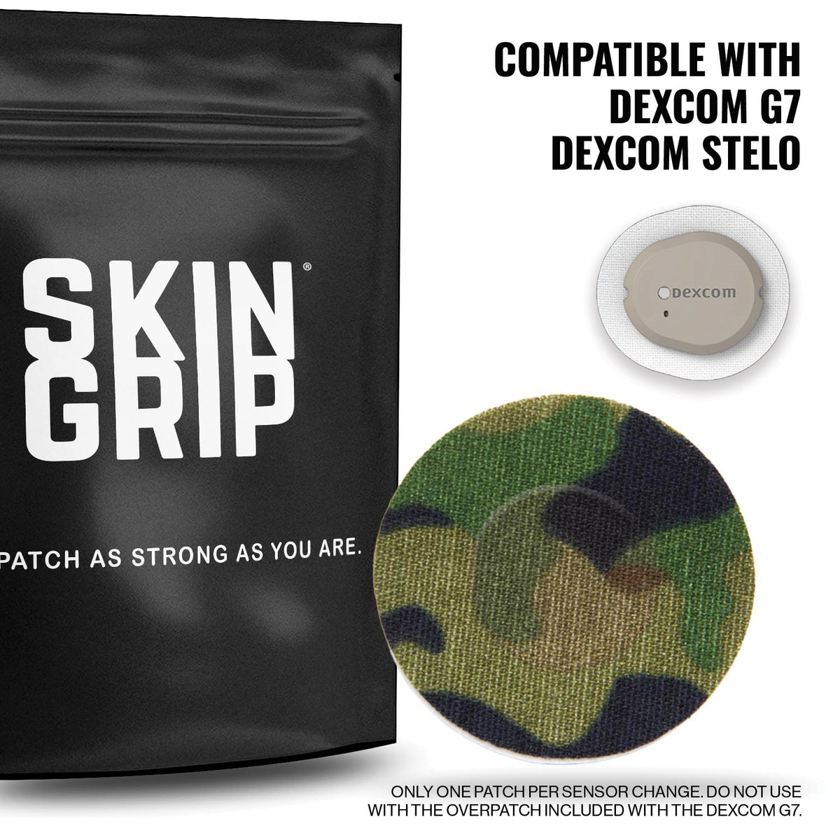 Skin Grip Original - Dexcom G7 &amp; Stelo Adhesive Patches