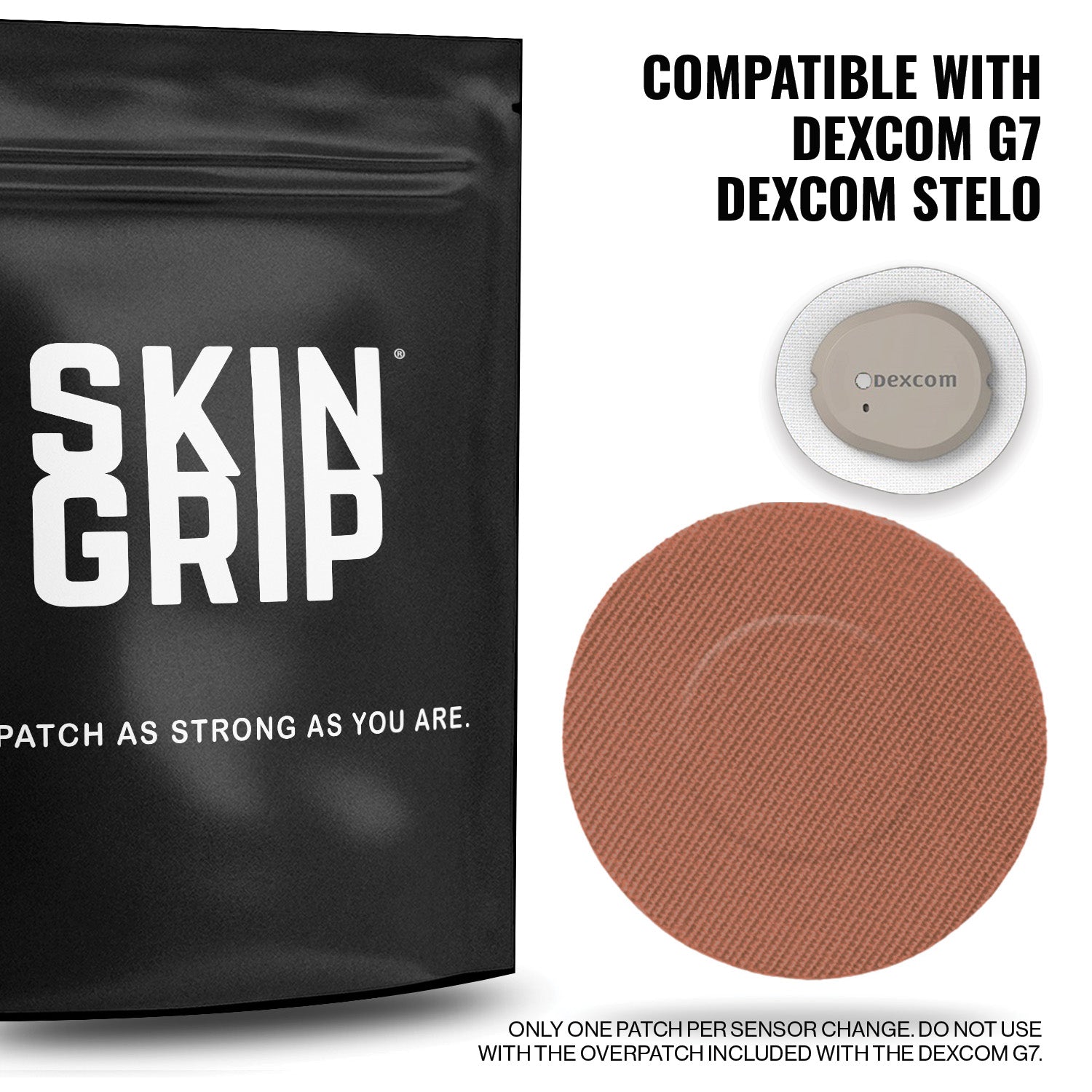Skin Grip Original - Dexcom G7 & Stelo Adhesive Patches