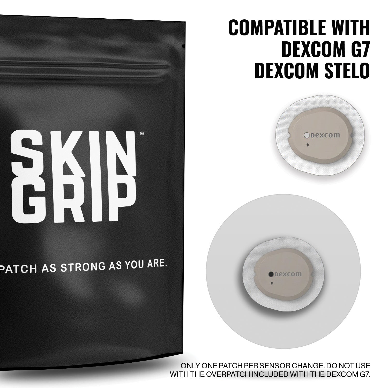 Skin Grip Original - Dexcom G7 & Stelo Adhesive Patches