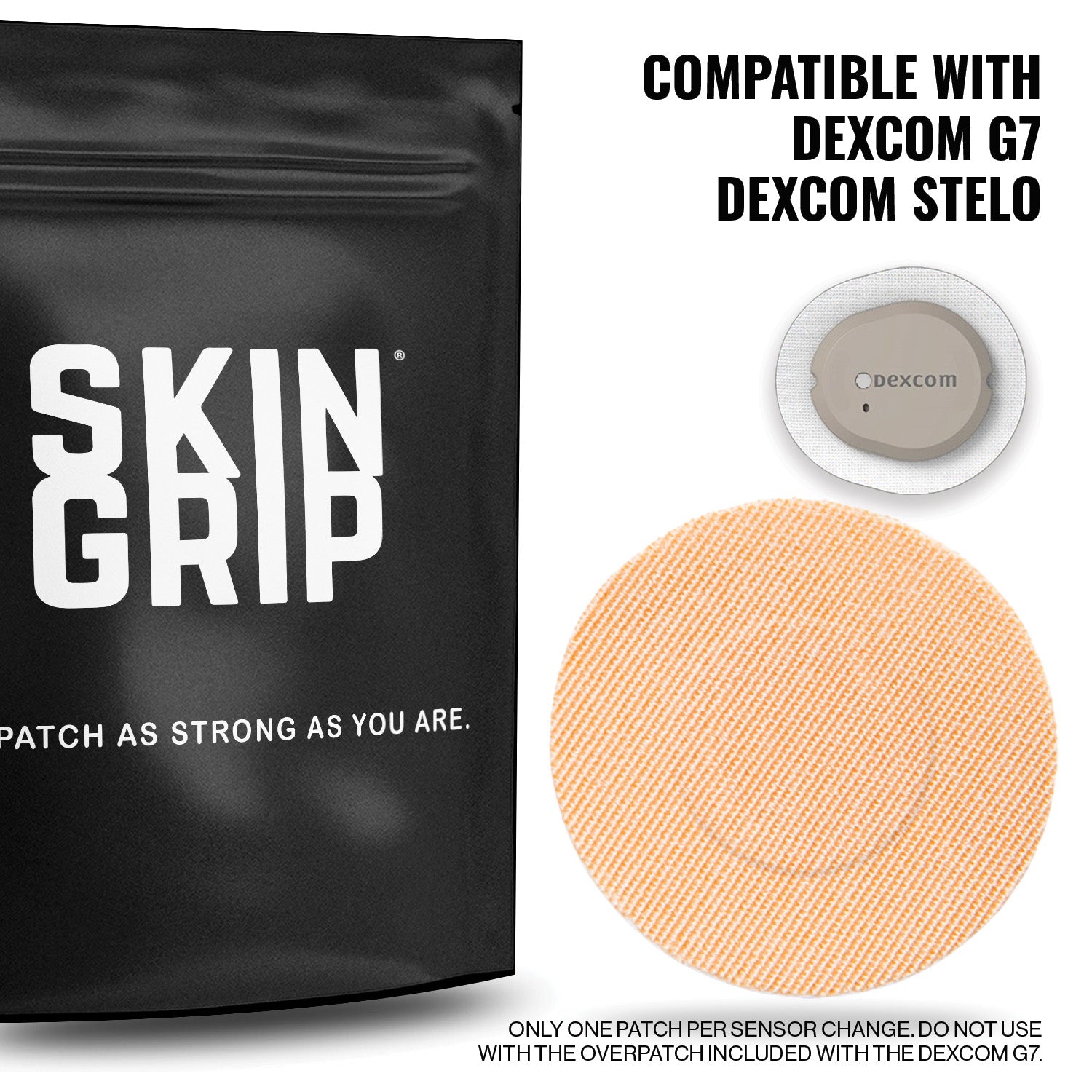 Skin Grip Original - Dexcom G7 & Stelo Adhesive Patches