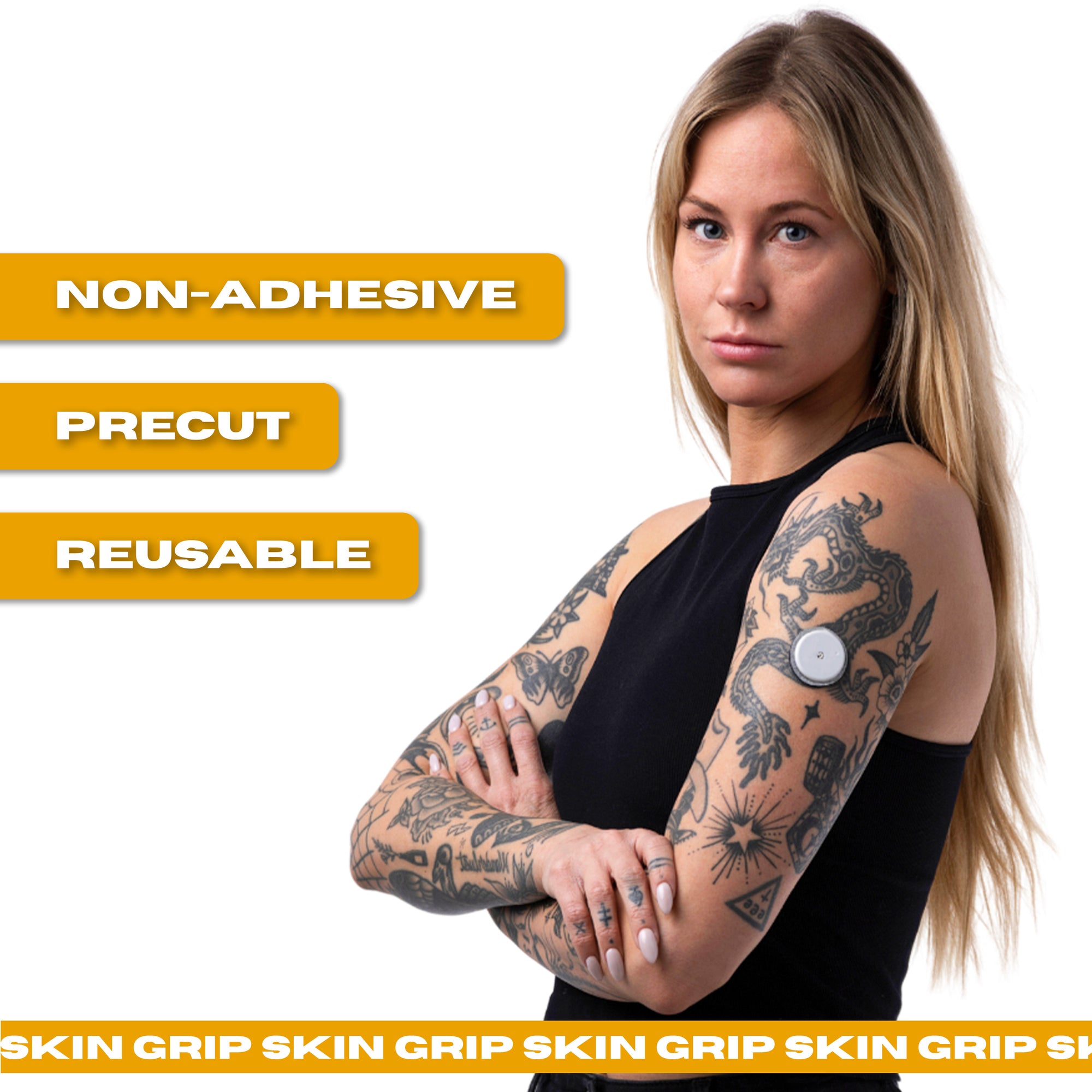 Skin Defencer Skin Defender Reusable Non-Adhesive Barrier - 5 Pack - Skin Grip