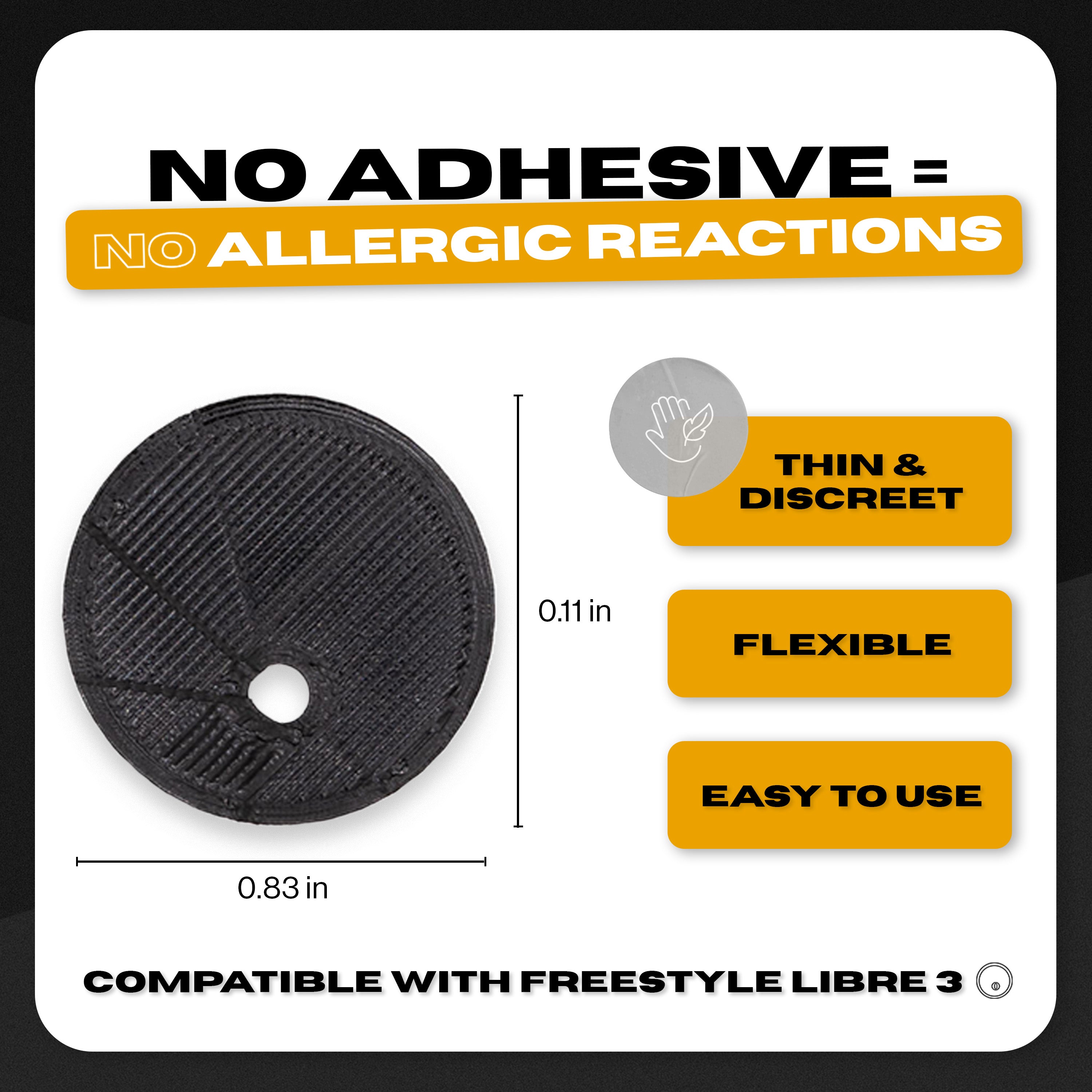 Skin Defender Reusable Non-Adhesive Barrier - 5 Pack