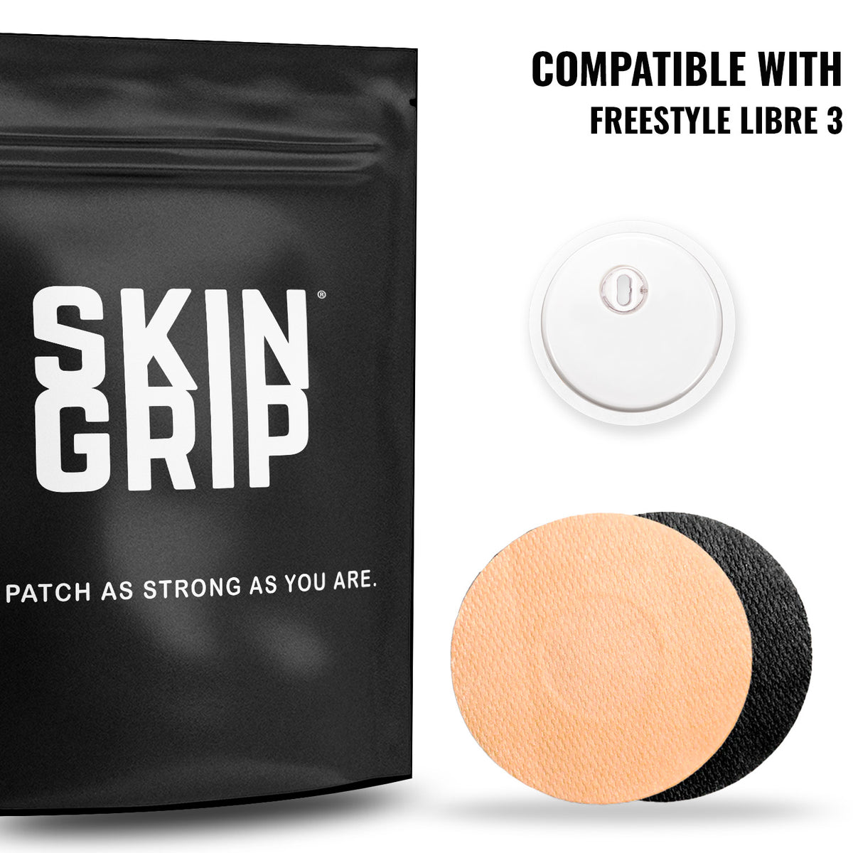 Skin Grip MAX Freestyle Libre 3 Patches