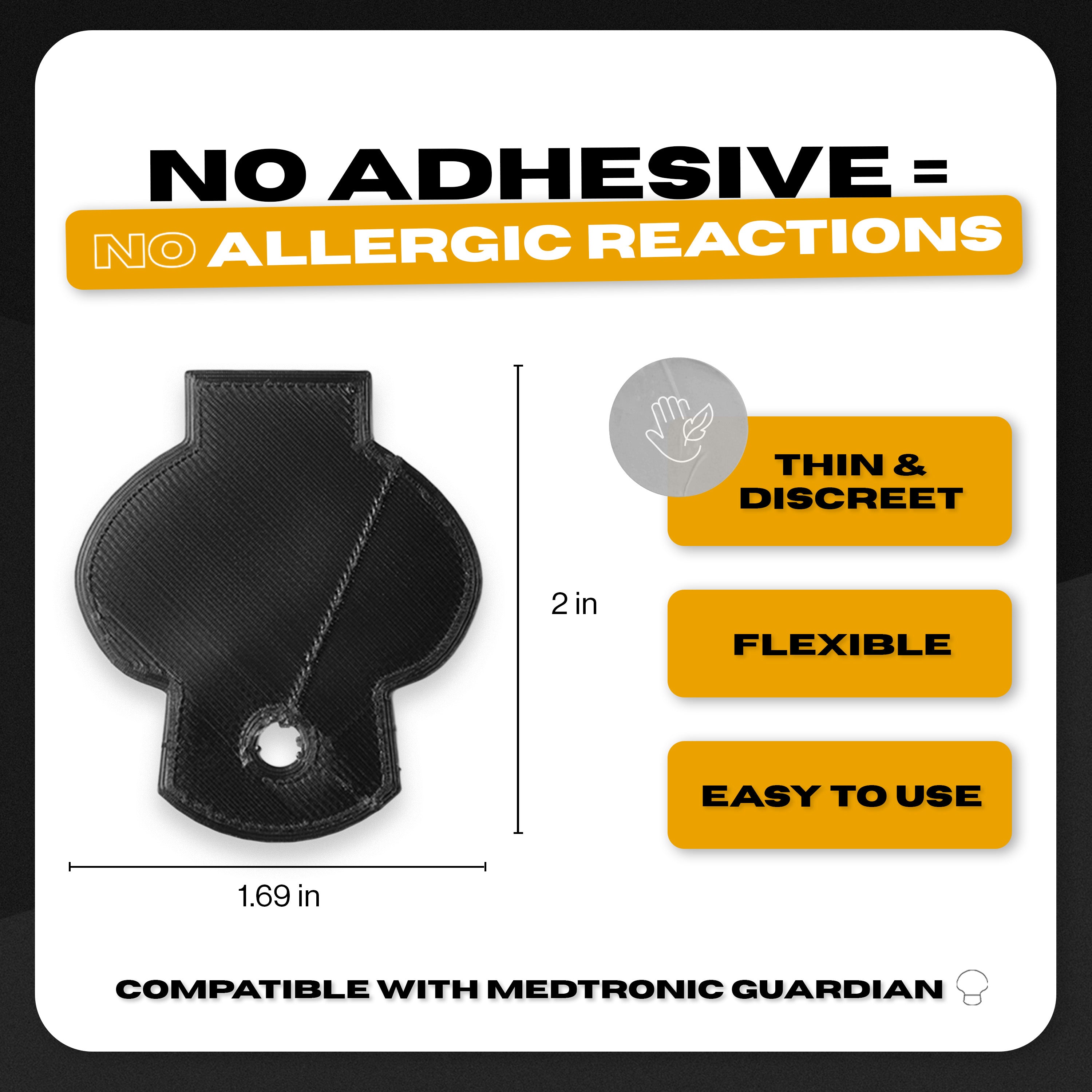 Skin Defender Reusable Non-Adhesive Barrier - 5 Pack