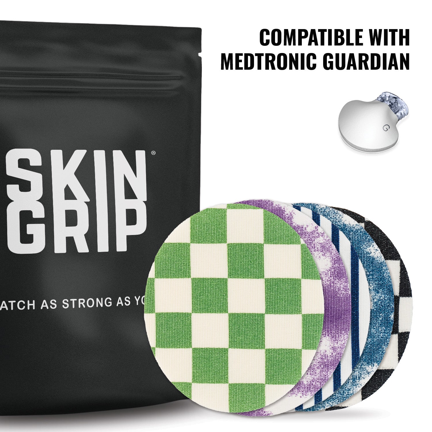 Skin Grip Original - Medtronic Guardian/Enlite Adhesive Patches