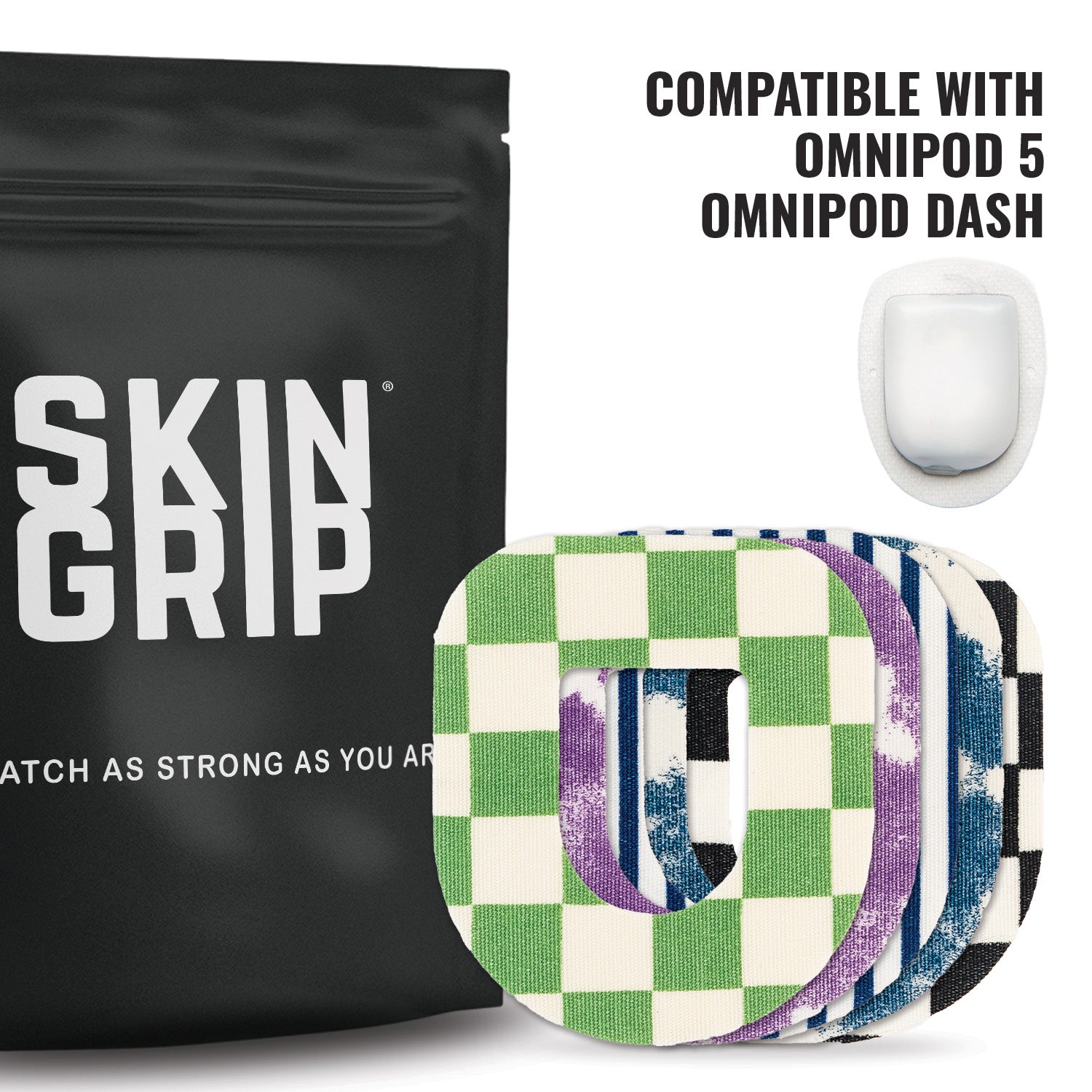 Skin Grip Original - Omnipod Adhesive Patches