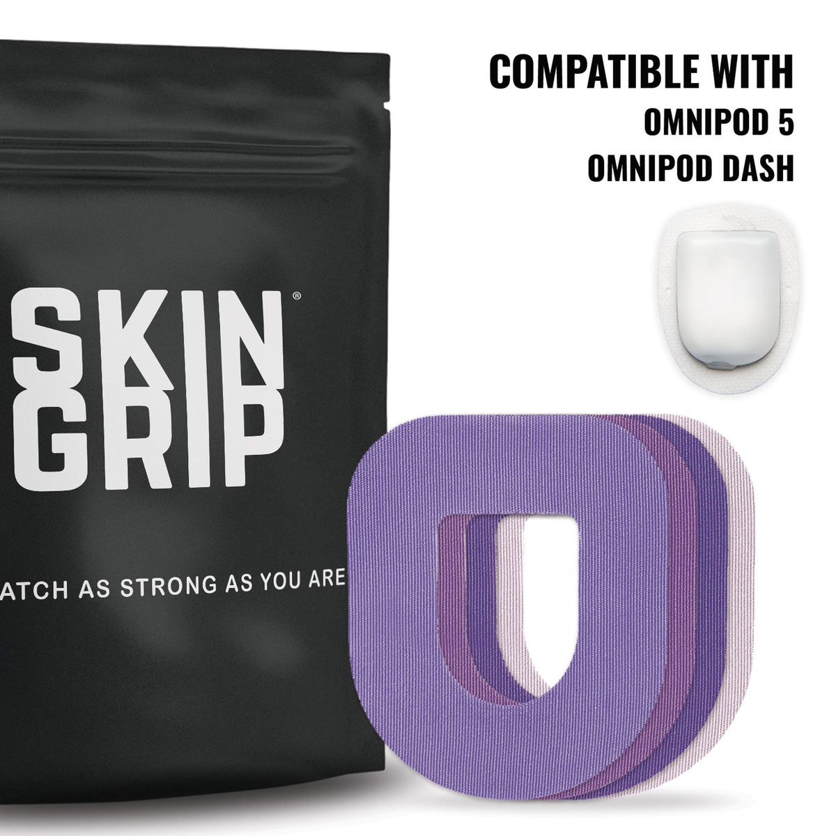 Skin Grip Original - Omnipod Adhesive Patches