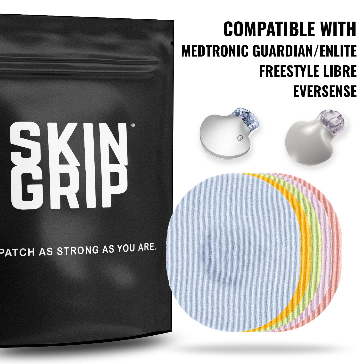 Skin Grip Original - Medtronic Guardian/Enlite Adhesive Patches