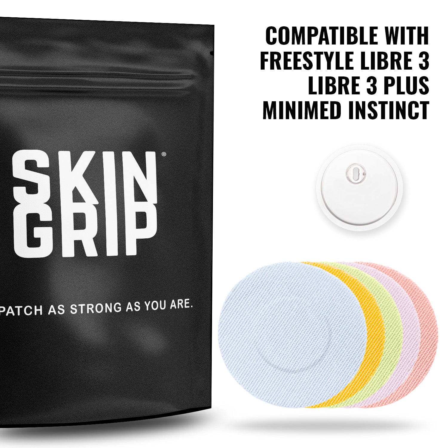 Skin Grip Original - Libre 3+ Adhesive Patches