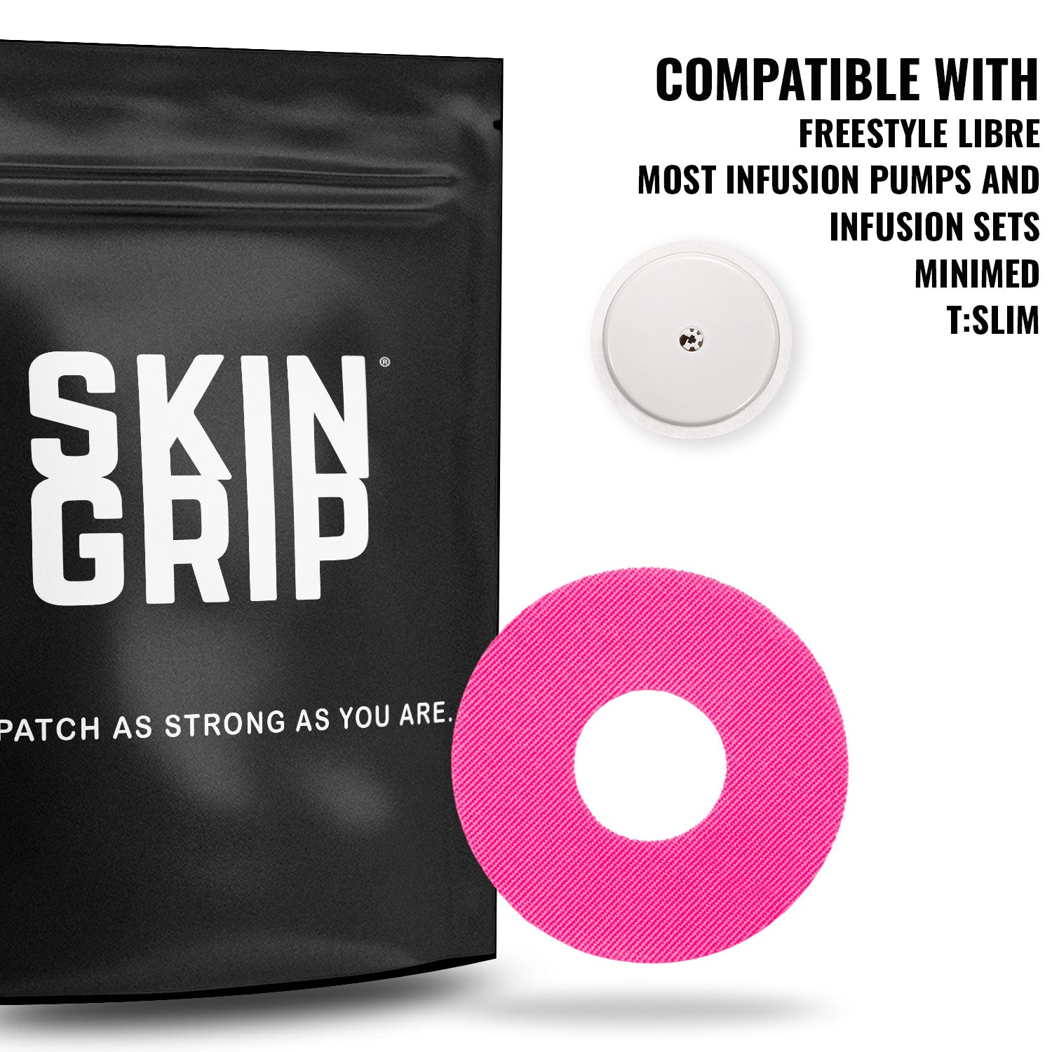 Skin Grip Original - Freestyle Libre 2/Pump Adhesive Patches