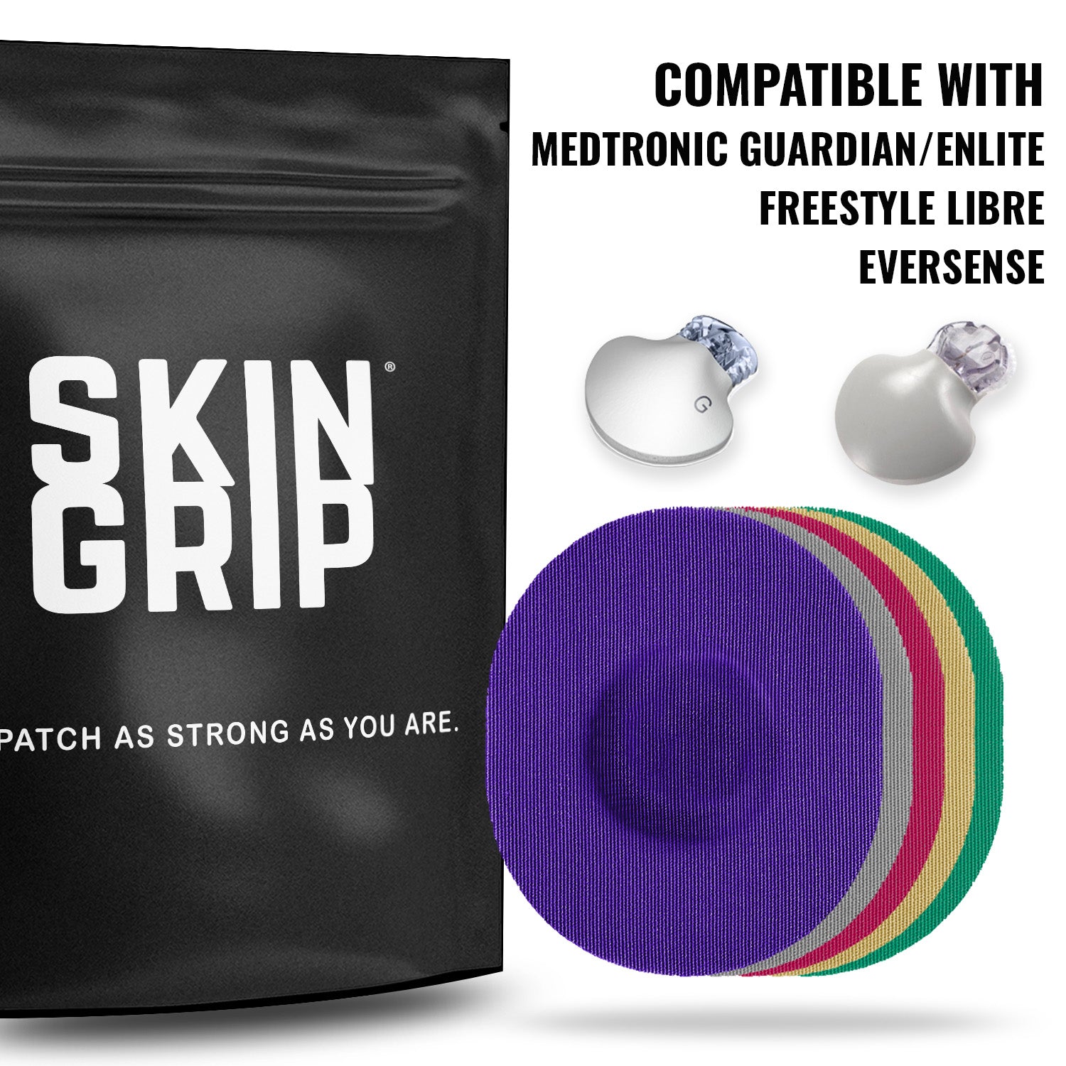 Skin Grip Original - Medtronic Guardian/Enlite Adhesive Patches