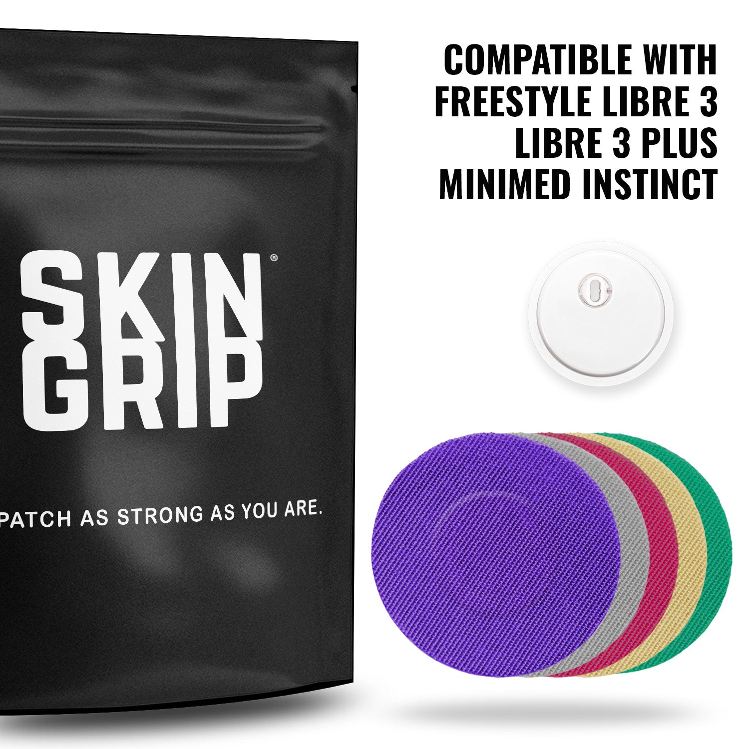 Skin Grip Original - Libre 3+ Adhesive Patches
