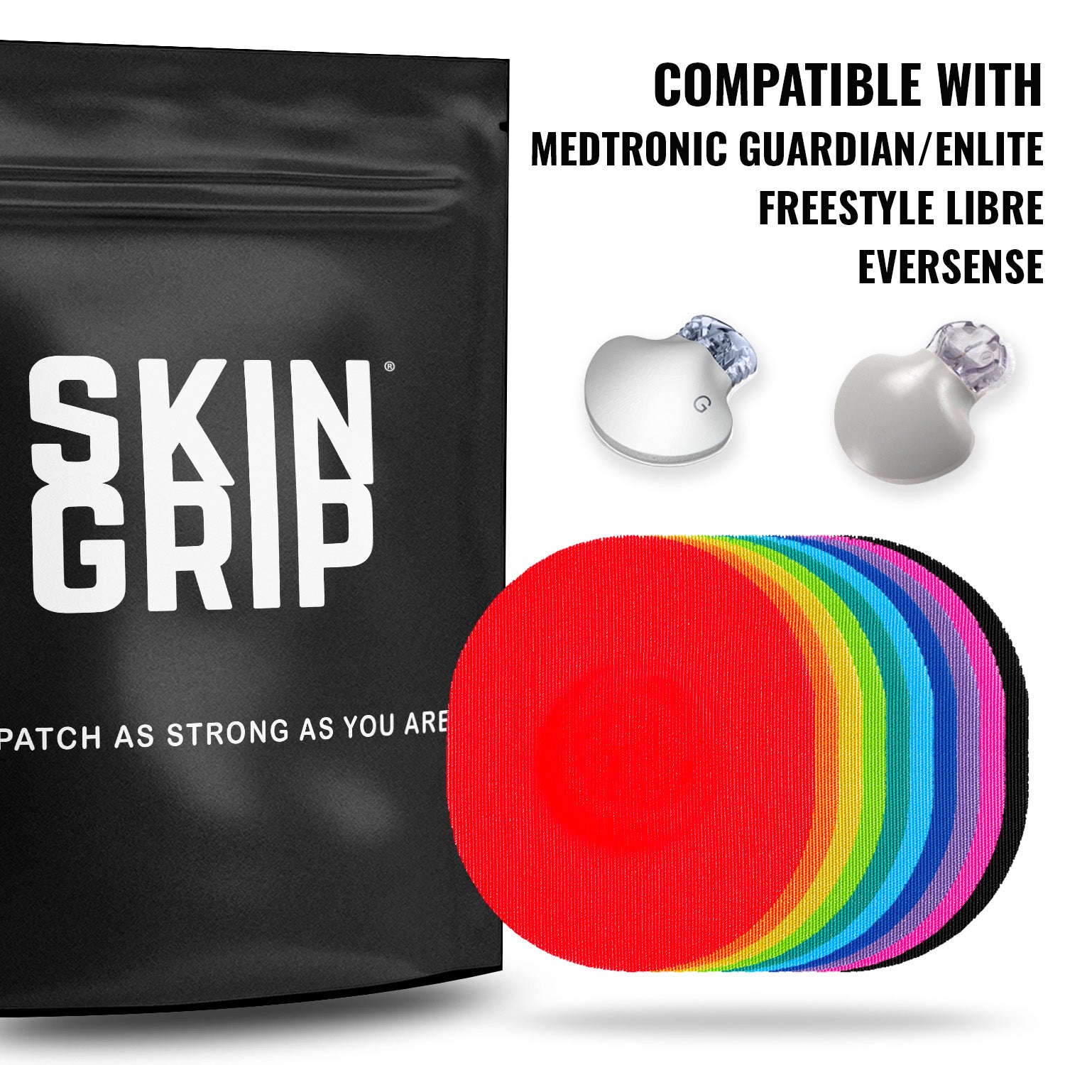 Skin Grip Original - Medtronic Guardian/Enlite Adhesive Patches