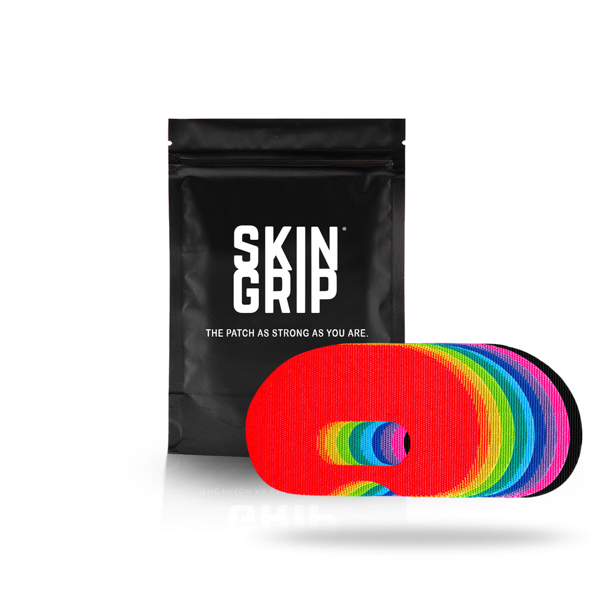 Skin Grip Original - Medtronic Guardian Adhesive Patches (with Cutout) Rainbow Pack