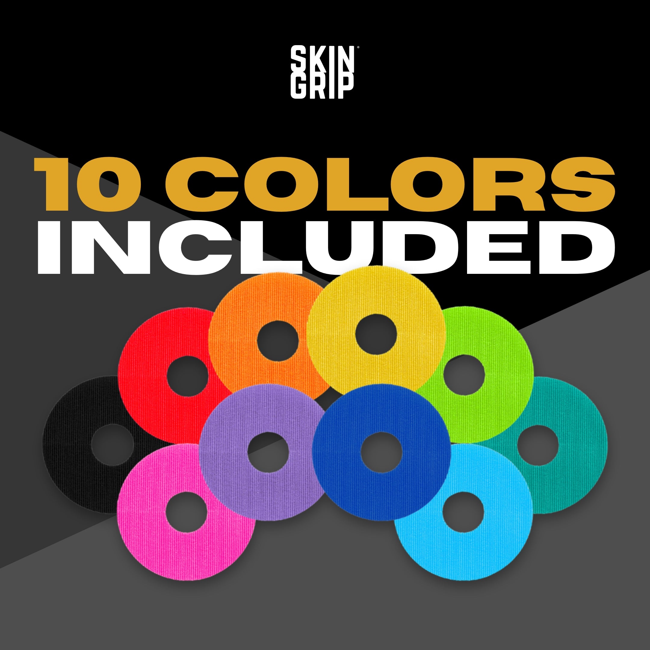 Skin Grip Original - Universal Adhesive Patches (0.8 inch Hole)