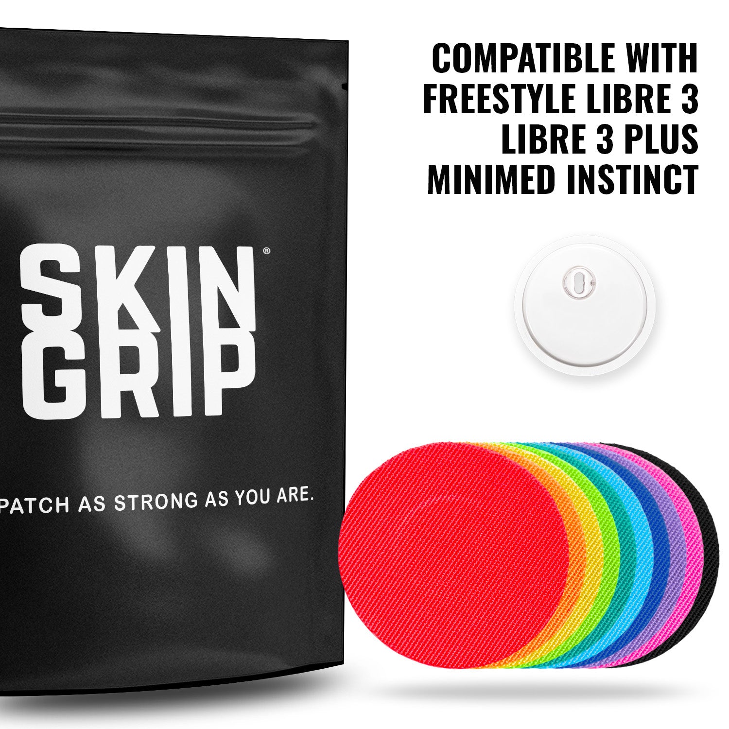 Skin Grip Original - Libre 3+ Adhesive Patches