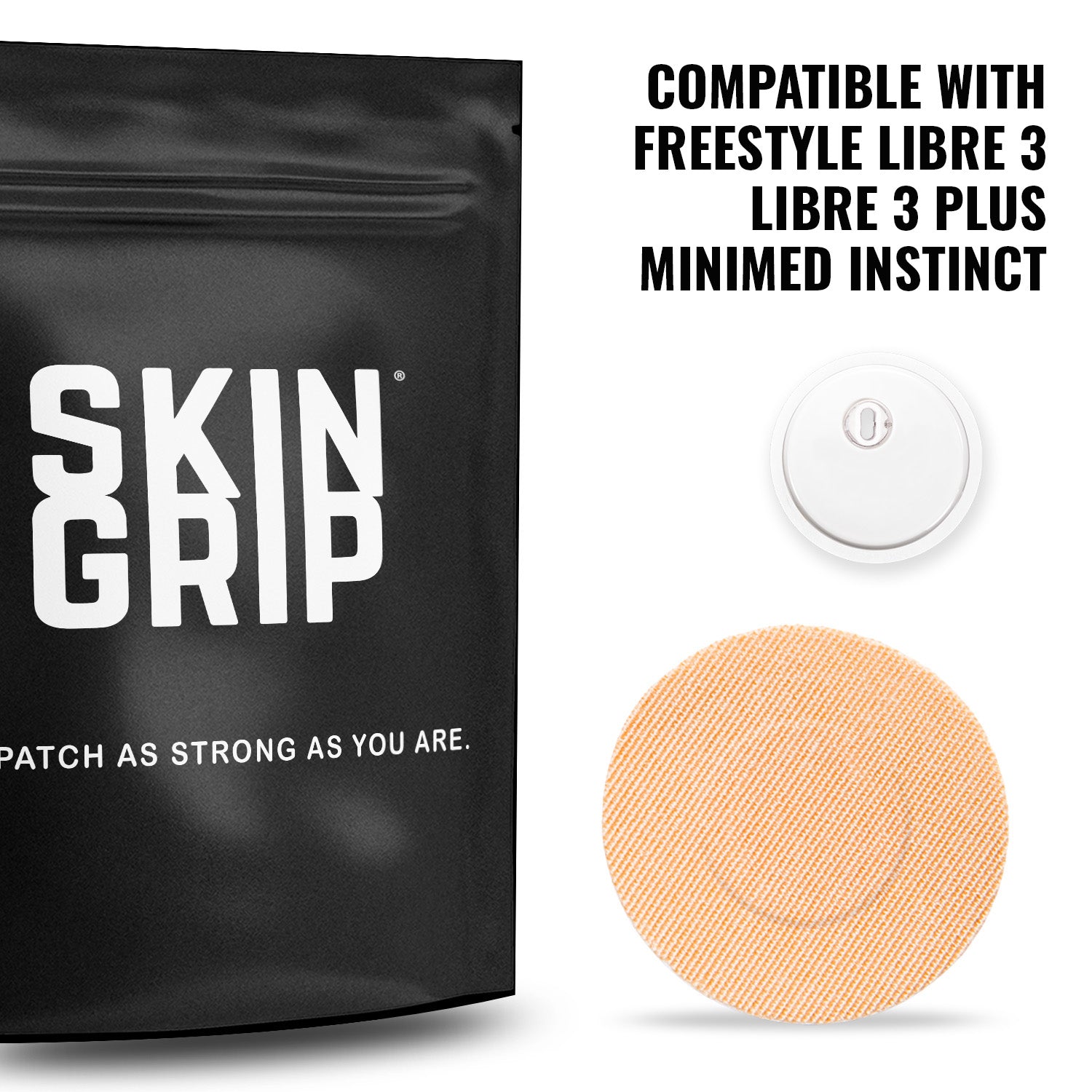 Skin Grip Original - Libre 3+ Adhesive Patches